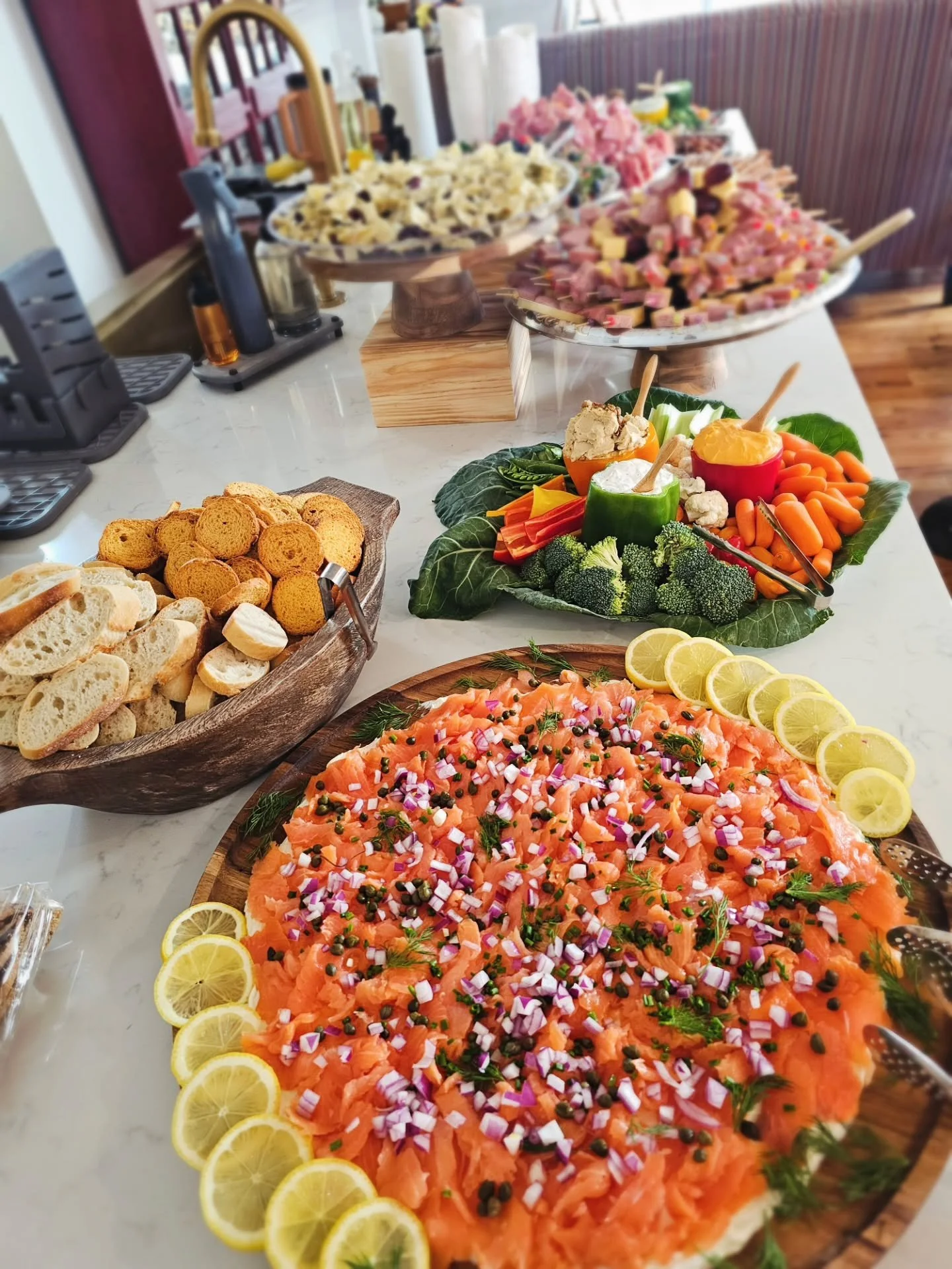 I  have always loved setting up for parties and helping turn the normal into something magical.

One of my favorite options is a Create Your Own Charcuterie Cup Bar. I launched this last year as something fun, interactive, and your guests get to buil