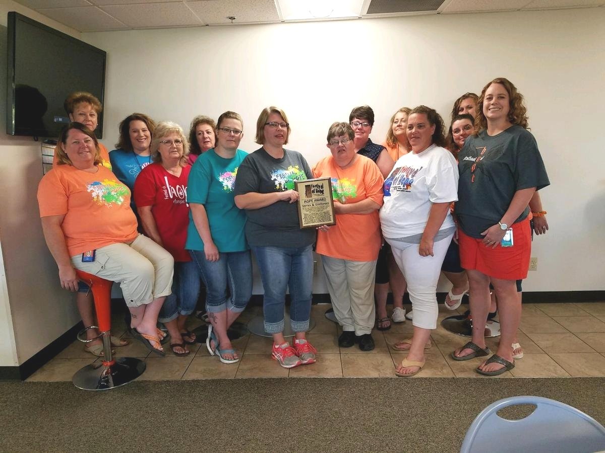 The company and employees have been involved with Festival of Hope since the beginning in 2003. Whether the company name was Orcom, Alliance Data, Vertex and now under Fanuiel - they have continued to be involved and hold fundraisers throughout the