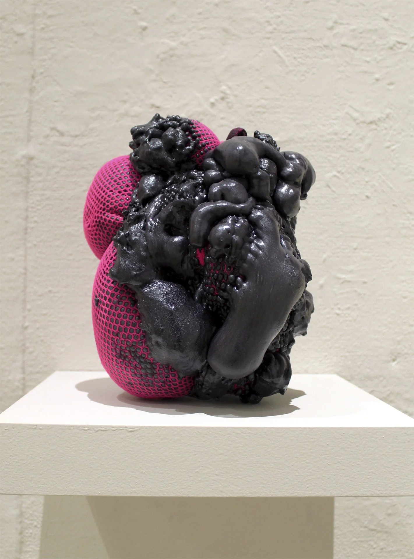 Medium: Fishnet Stocking and Expanding Foam
Size: 5.5’’ x 7’’ x 6’’
Year: 2016