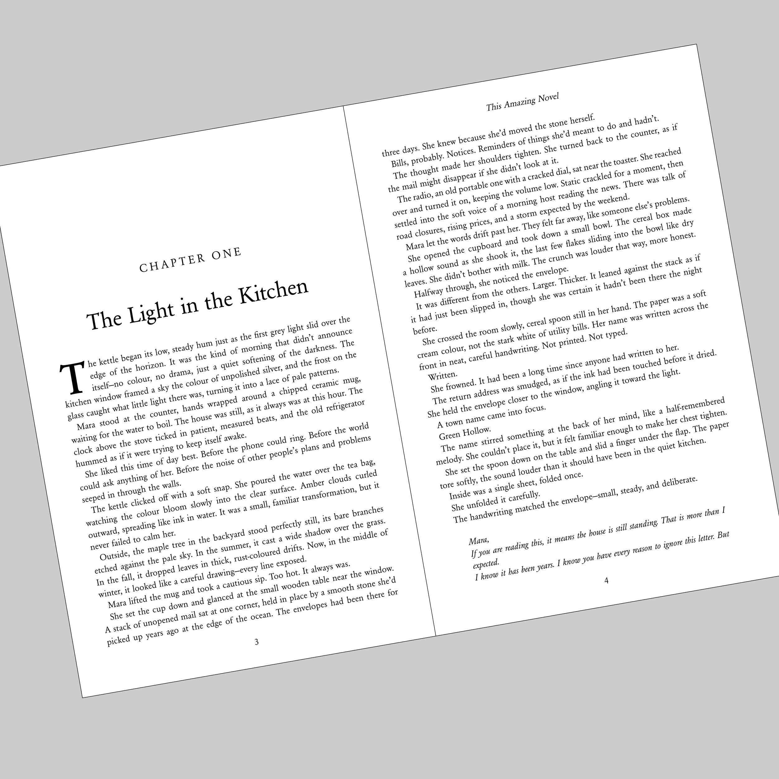 6×9 Fiction Book Template for Adobe InDesign