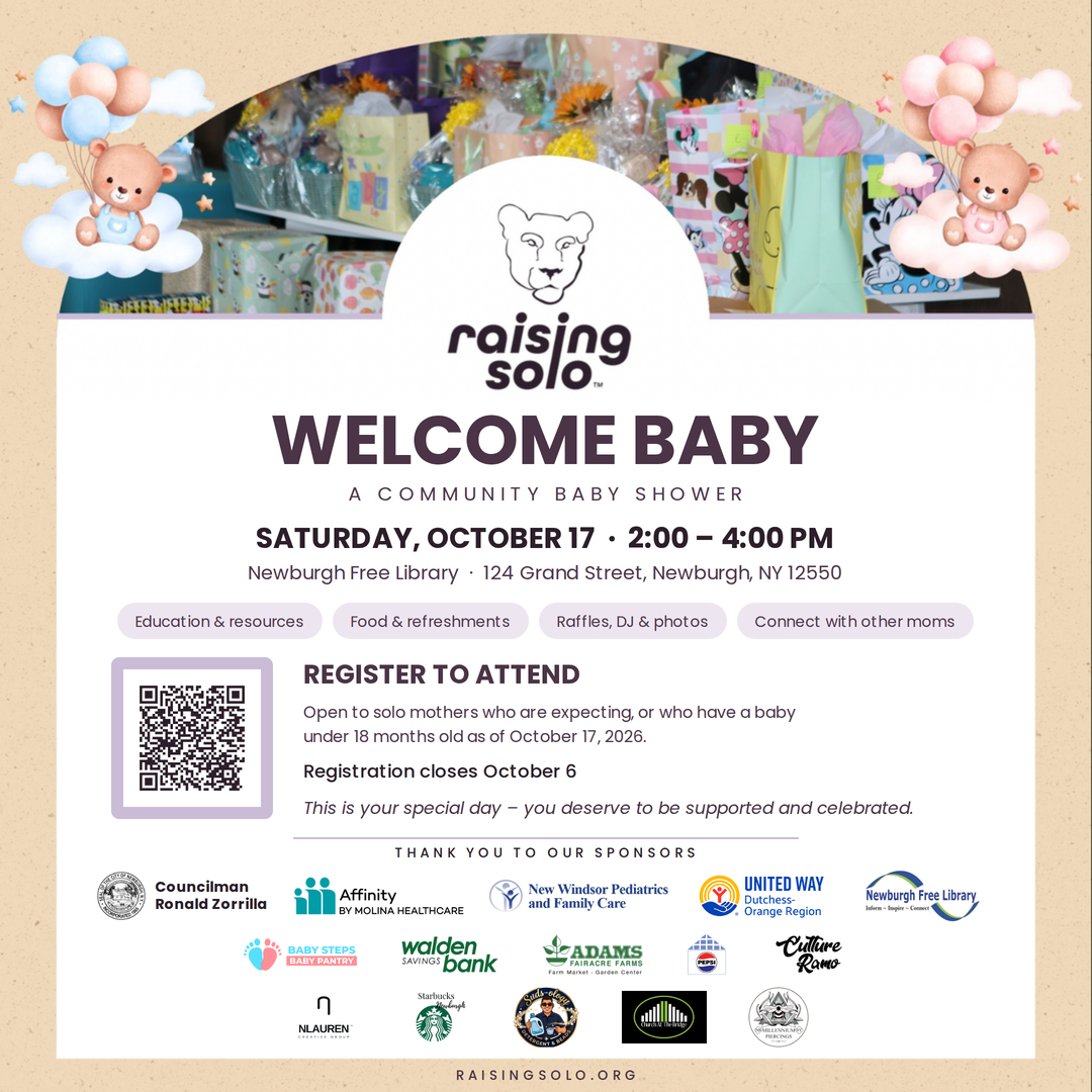 Community Baby Shower for solo moms