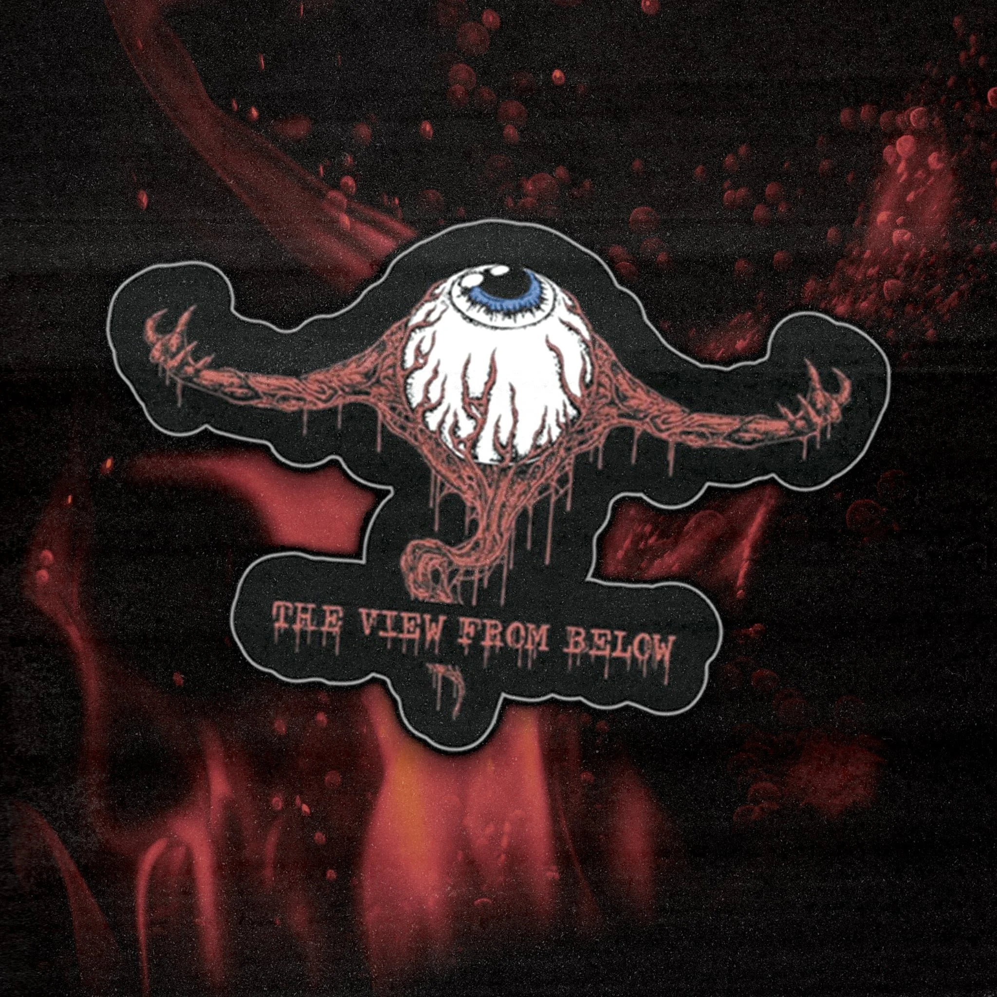 "The View From Below" Sticker