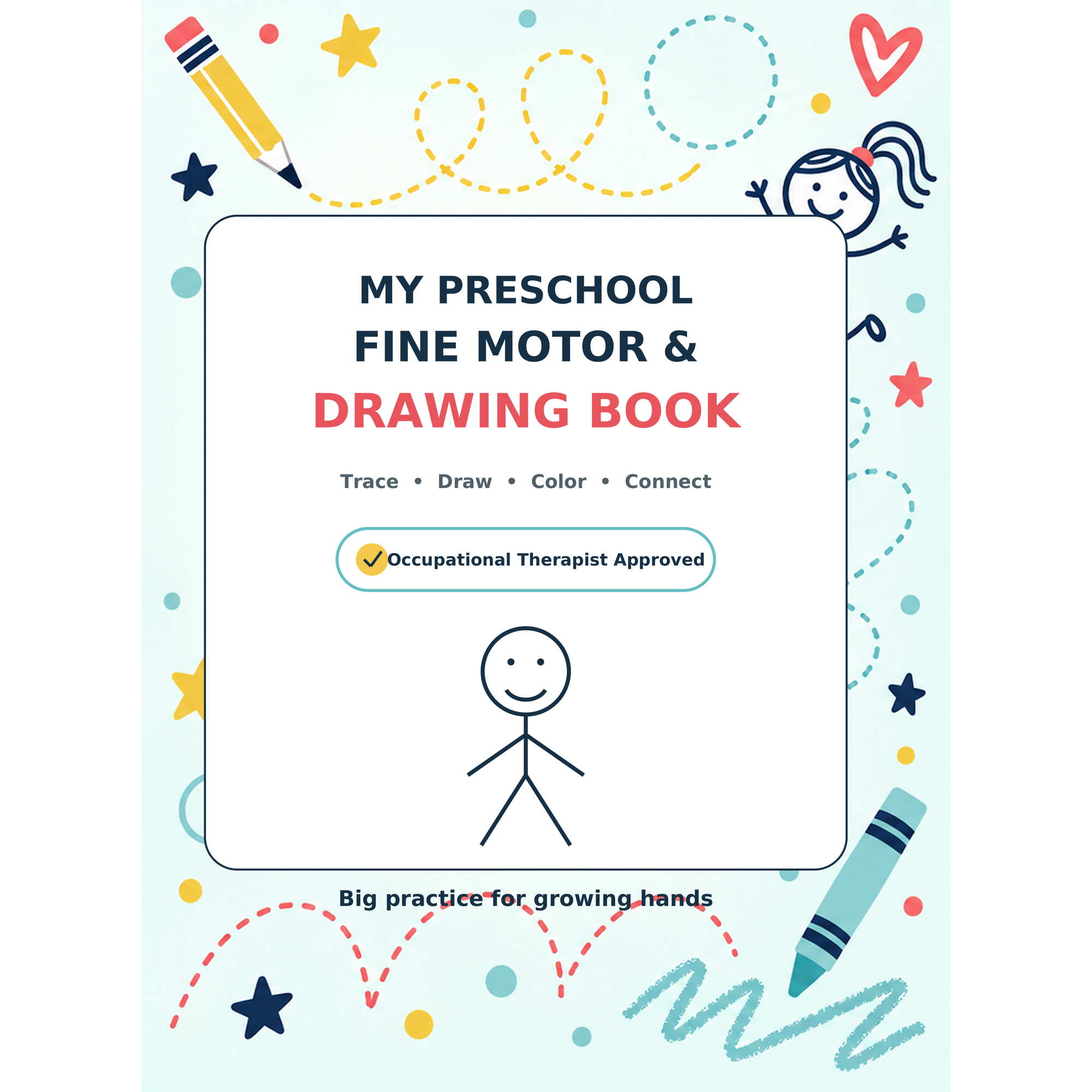 My Preschool Fine Motor & Drawing Book