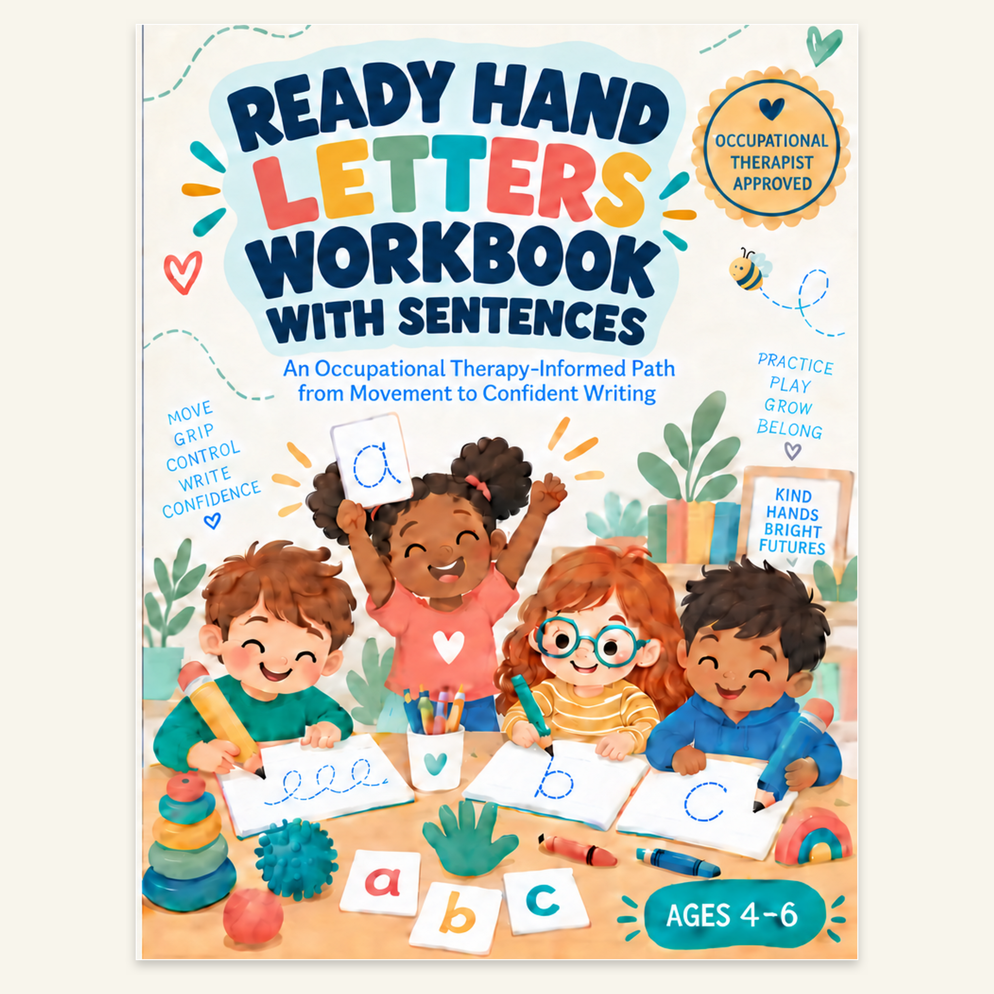 Ready Hands Letters Workbook With Sentences