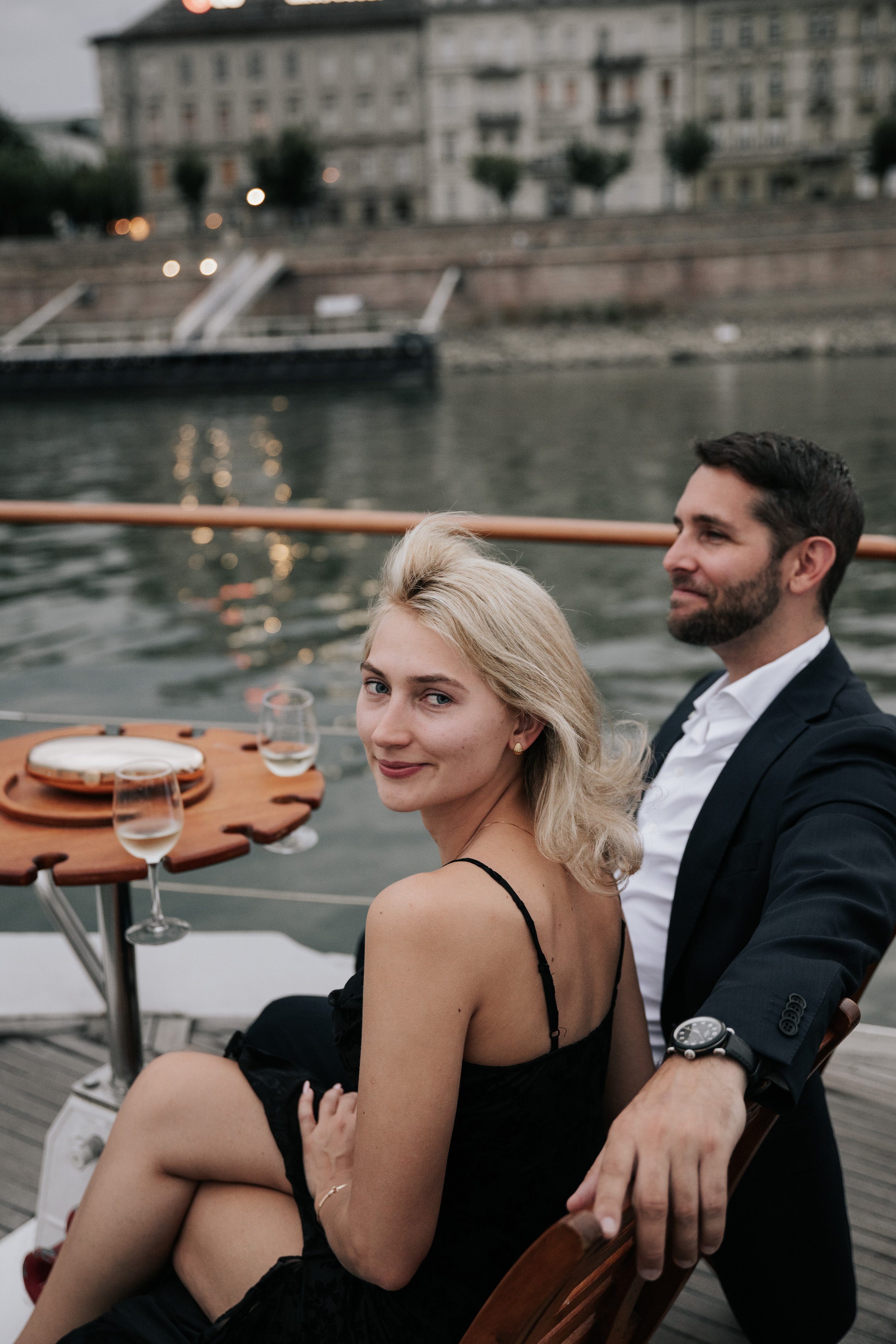 Mina and Shane trip befoer proposal happens in Budapest