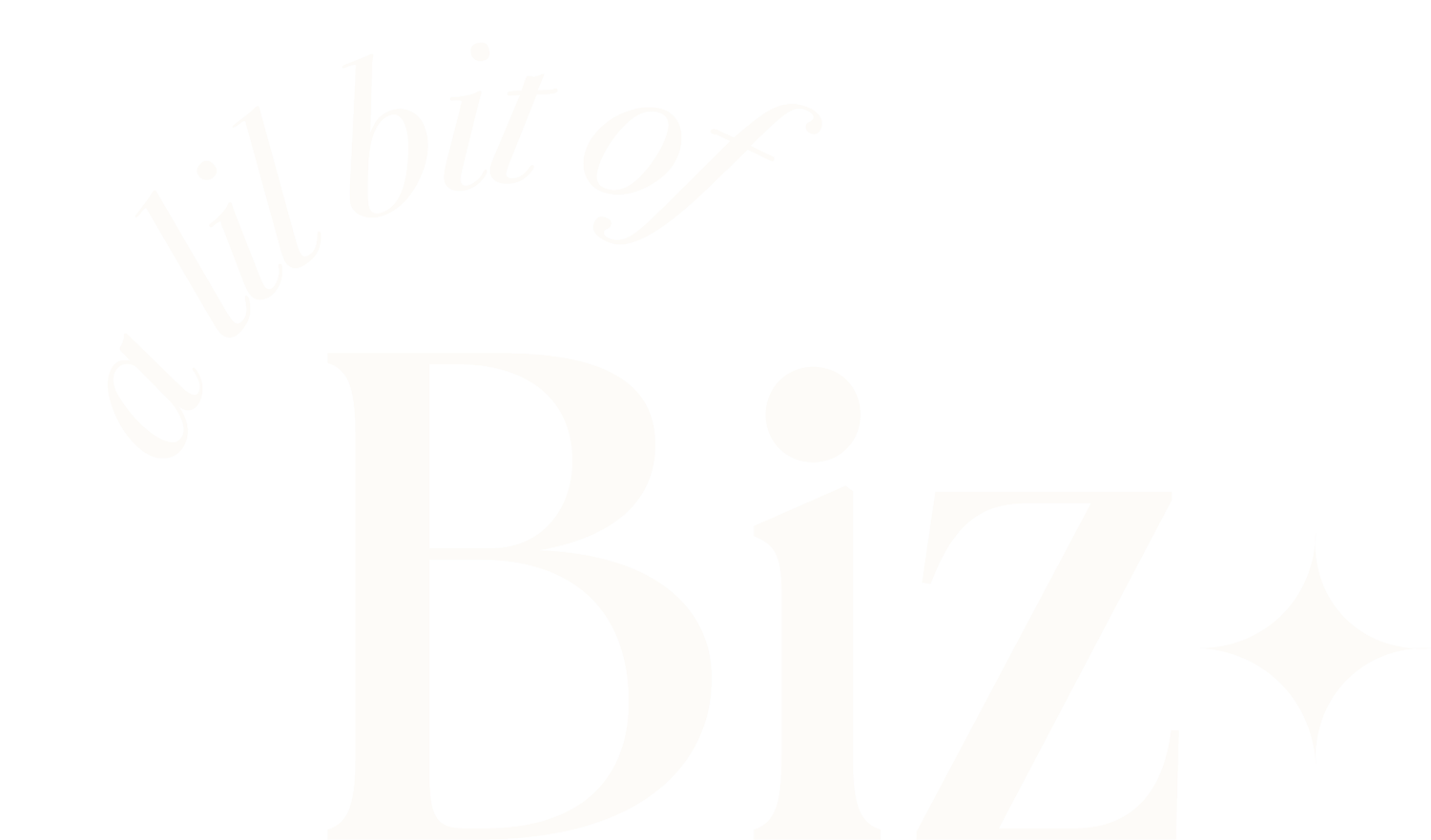 a lil bit of biz