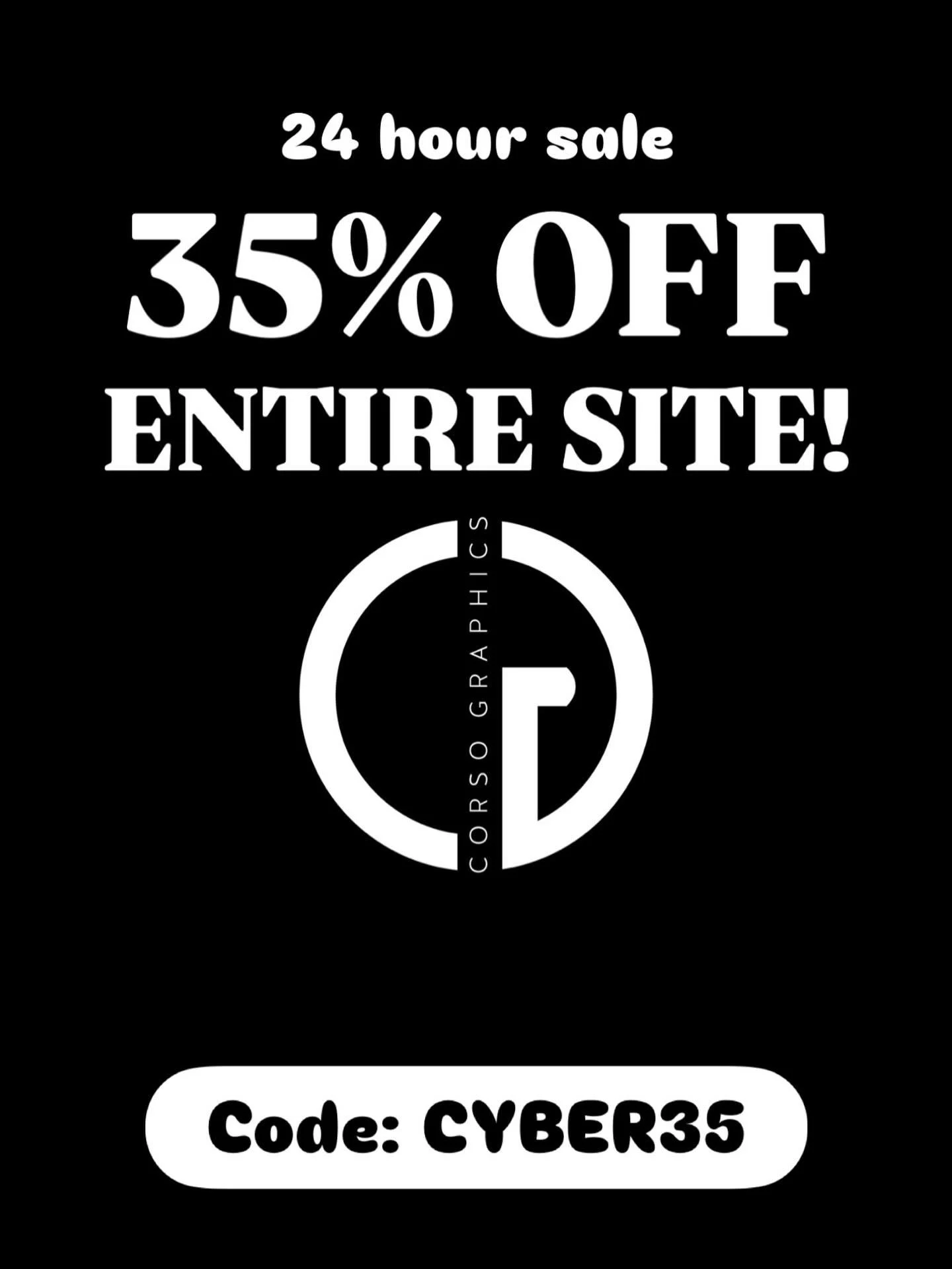 Our entire shop is 35% off for one day! Use code: CYBER35 at checkout and get huge savings!

This includes paper prints, sticker packs, greeting cards, canvas, and everything else! Send this to someone who is looking for the perfect gift for you!