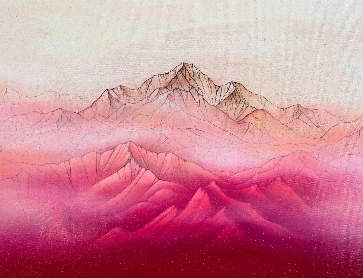 I went with the single canvas!!! 

Thank you, thank you thank you to everybody who gave their opinion and suggestions re: 1 canvas vs.2 canvas. It was most helpful!  I ended up going with a single canvas, but I have ideas for new double canvas pieces