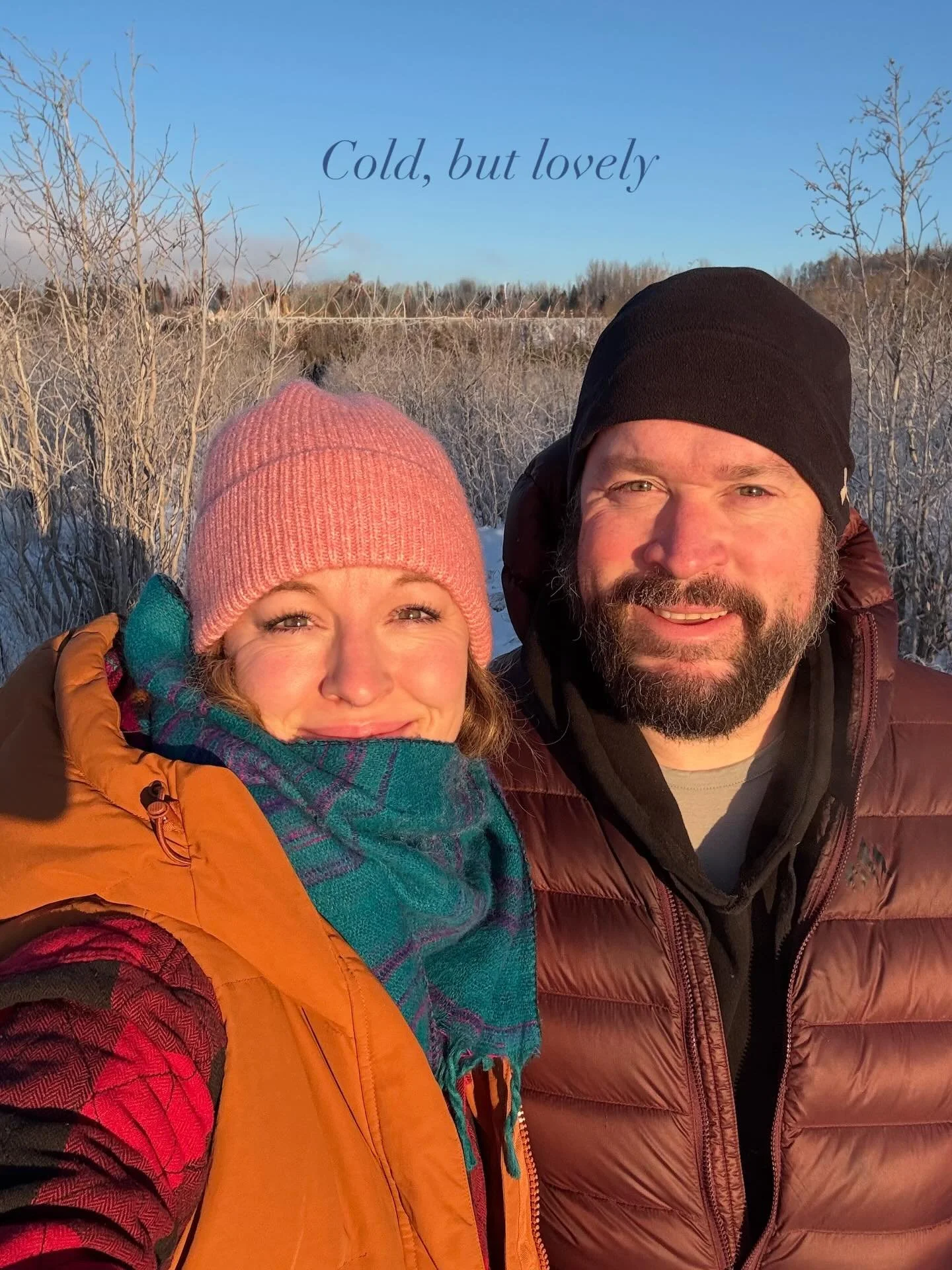 Looking forward to getting back into the studio this week! What a lovely winter break it&rsquo;s been, even in these chilly temps.