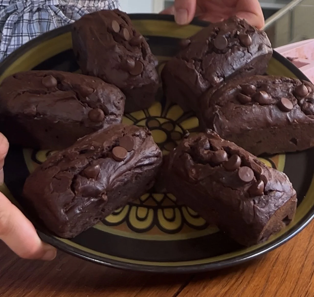 Peanut Butter Choc Muffins