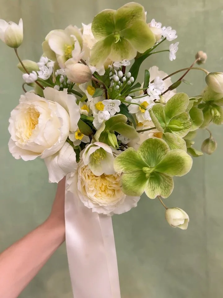 Daffodils + Hellebores for the perfect little spring bouquets ✨🌸🐣✨