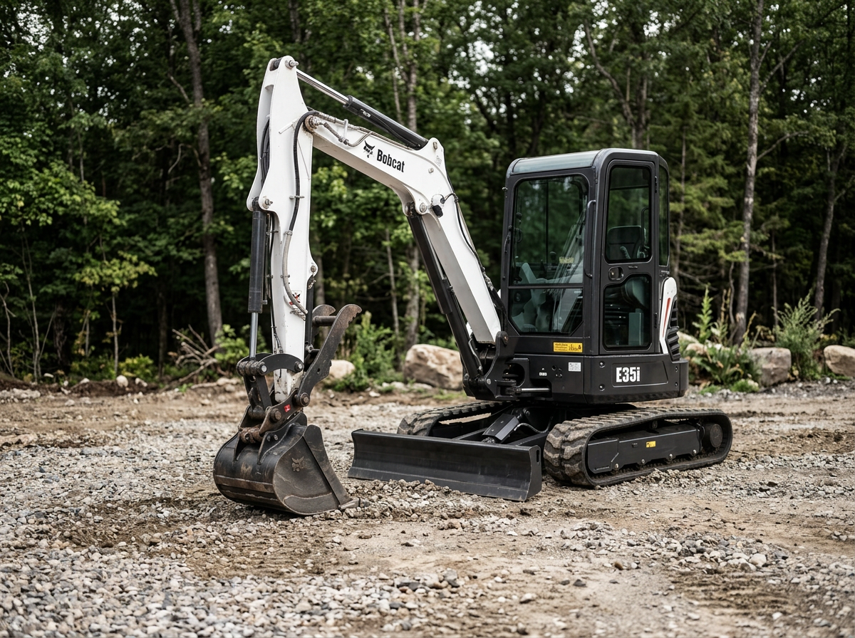 2013 Bobcat E35i Compact (mini) Excavator
