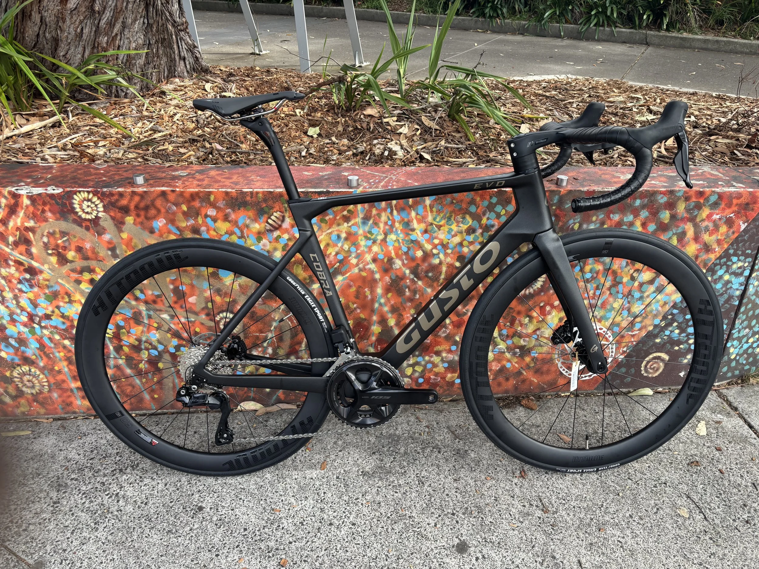 GUSTO COBRA EVO DB SPORT TE - BLACK - MEDIUM LARGE