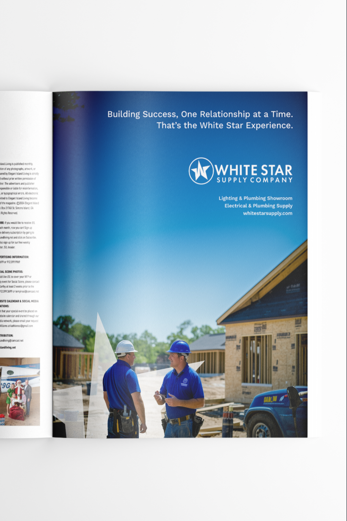 This is an ad concept for White Star that didn't quite work out. Really nice, clean ad, tho.