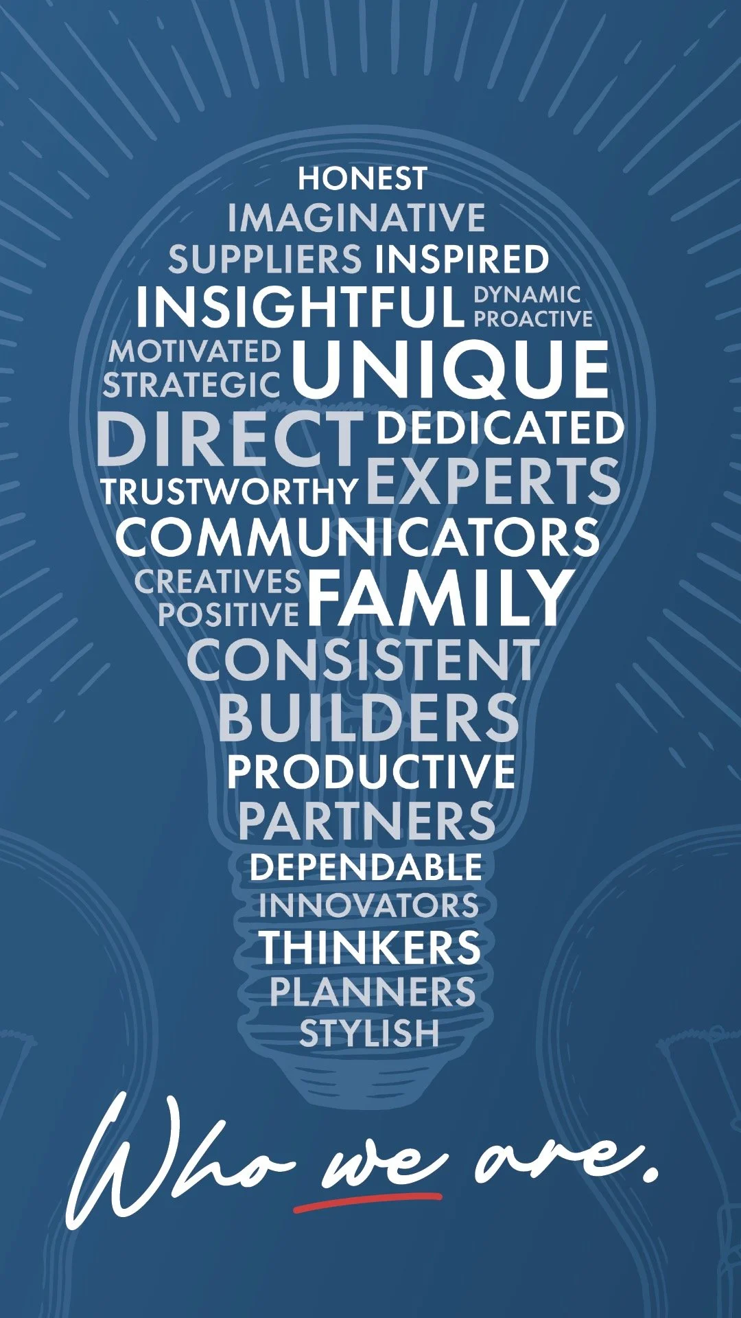 This is an image from a tri-fold brochure for White Star Supply. This was fun to make.