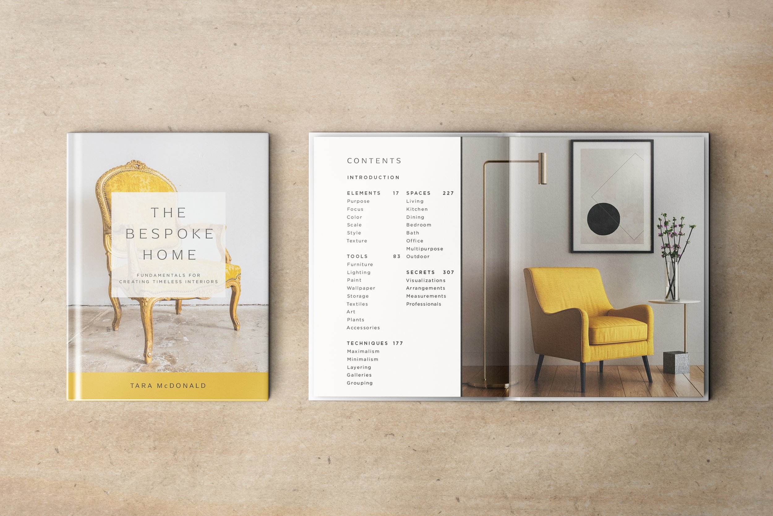 The Bespoke Home. I did the layout for my friend's Interior Design book.