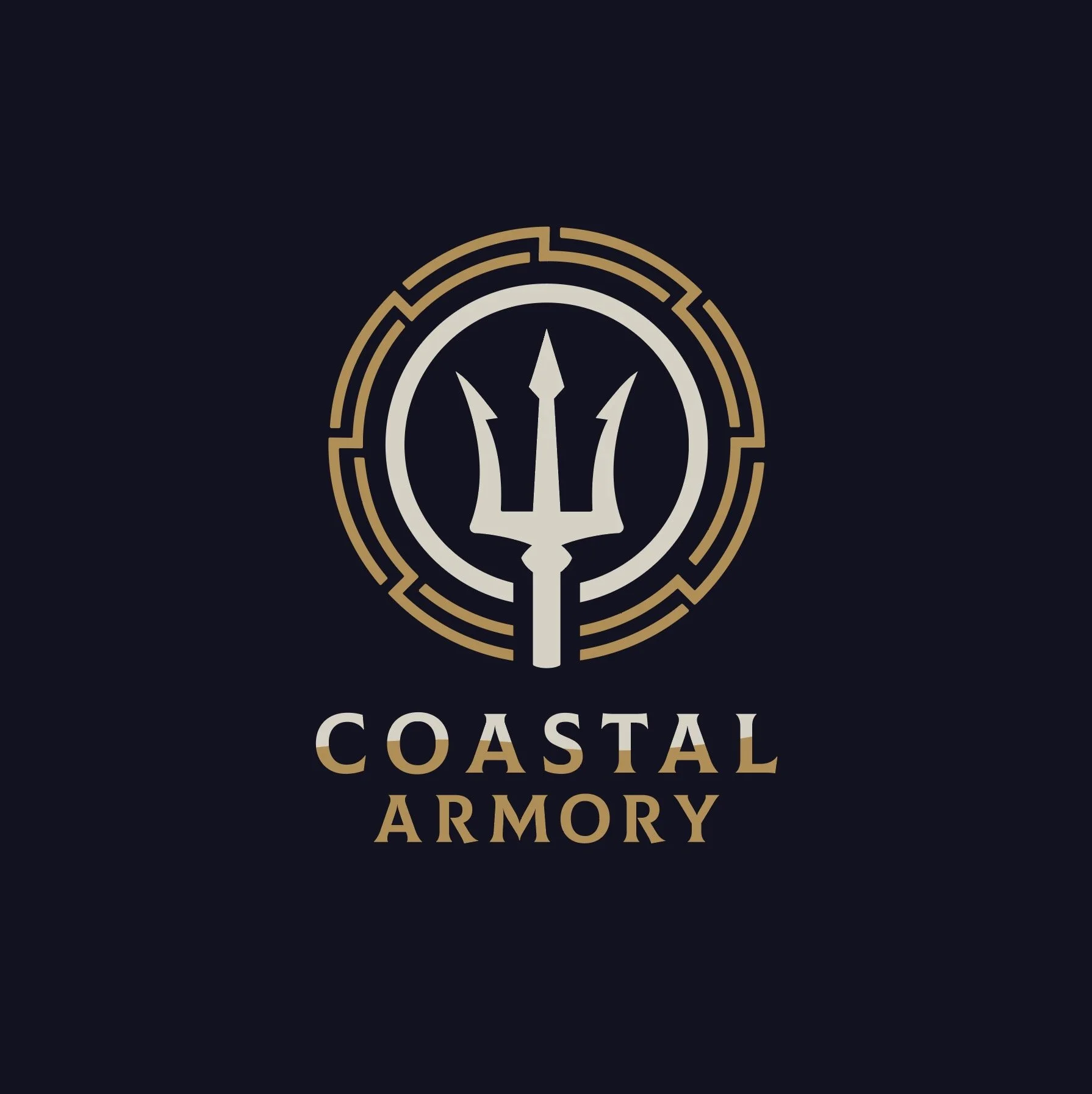 A logo concept for a local gunsmith and retailer. 