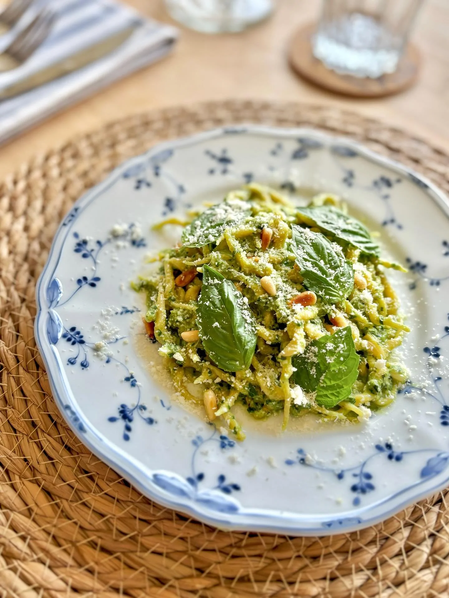 T R O F I E  A L  P E S T O  G E N O V E S E 🍃
#trofie #trofiealpestogenovese #freshpasta #pastapasta #pasta #chefsgreatestplates #chefsroll #rollwithus
