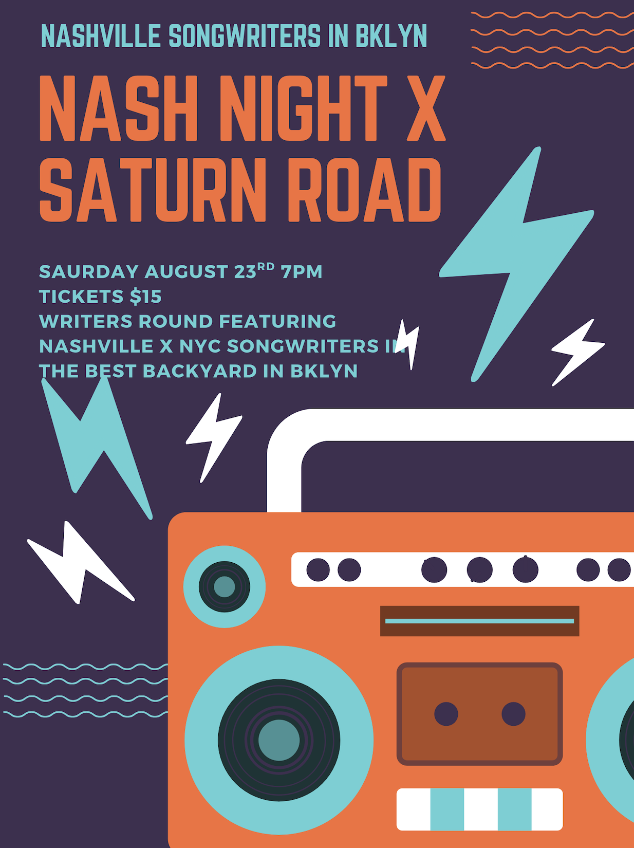 Nash Night! Nashville X NYC Songwriters Round