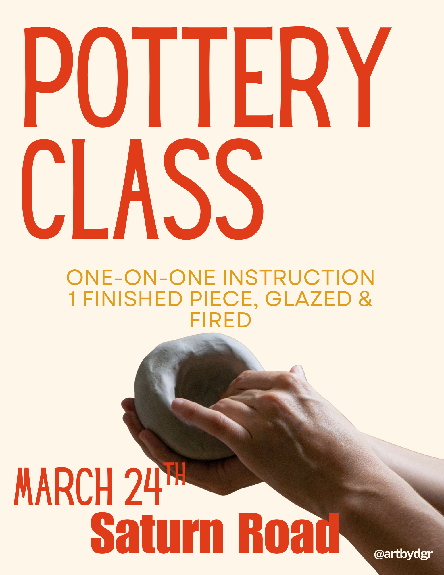 DGR Pottery workshop: 