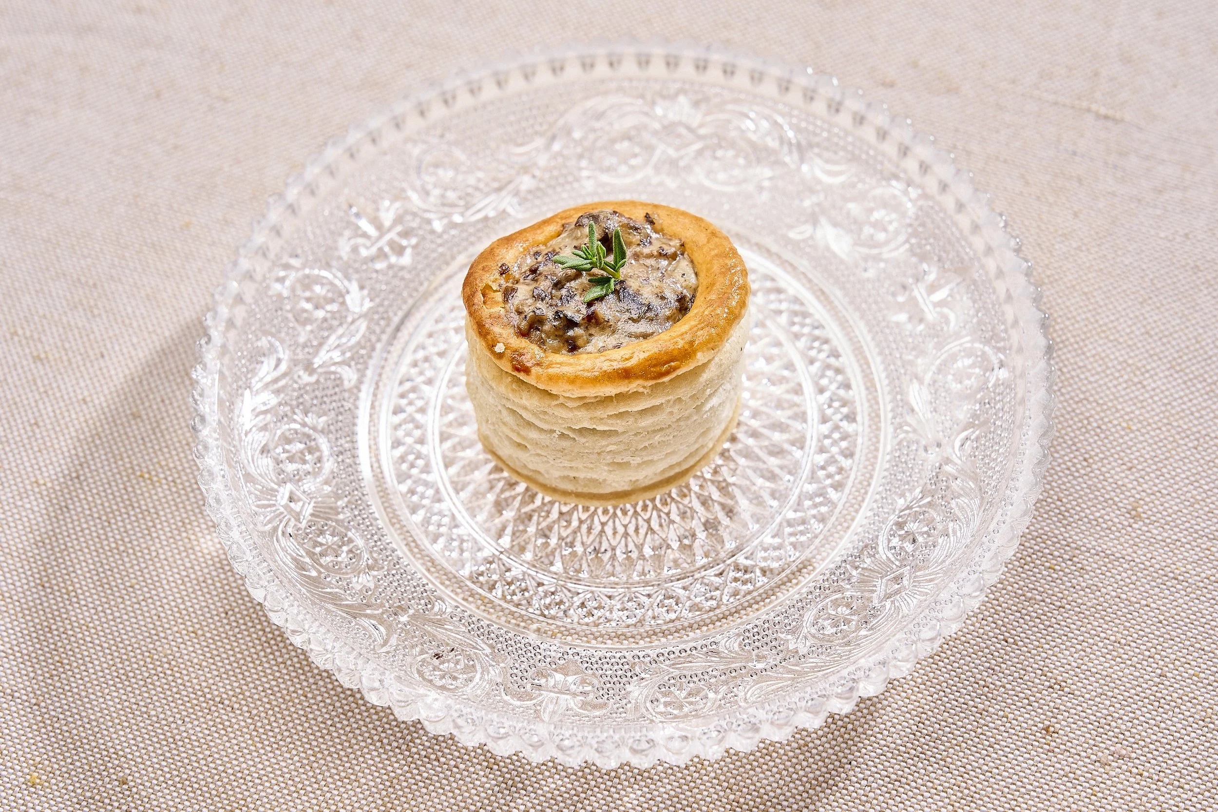 Creamy Mushroom Vol-au-Vent