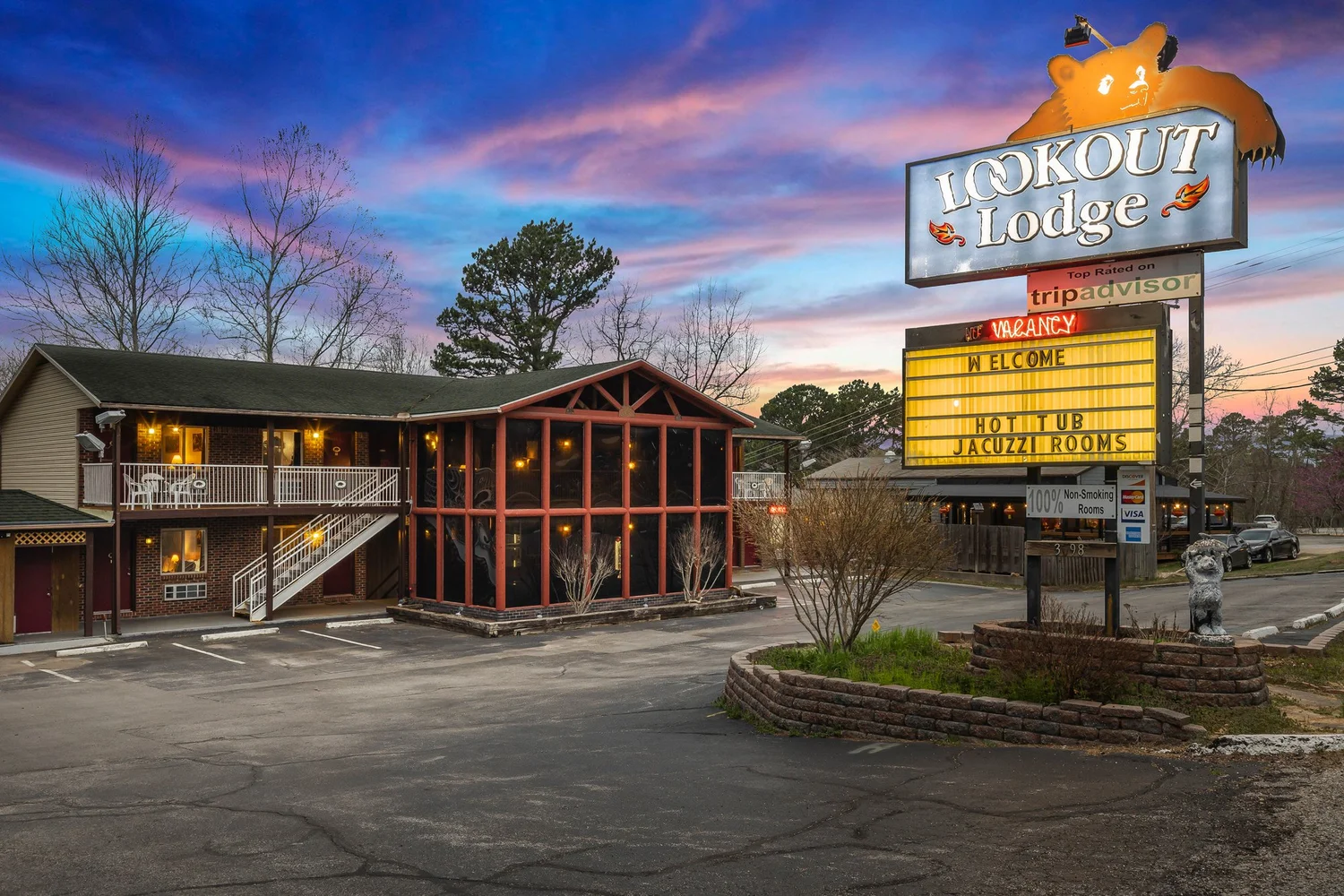 Lookout Ar The Lookout Lodge - Eureka Springs Arkansas