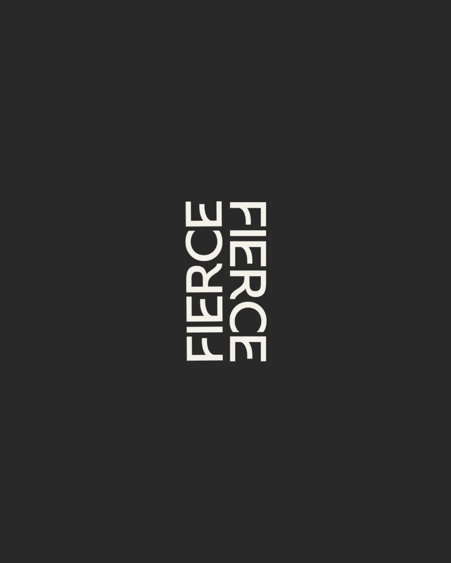 Logo build for @fierce.ltd. 

#branding #logo #graphicdesign