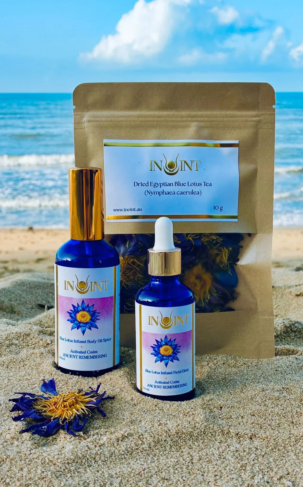 INOINT Australia | Blue Lotus Collection | Beach Product Campaign 2025.jpeg