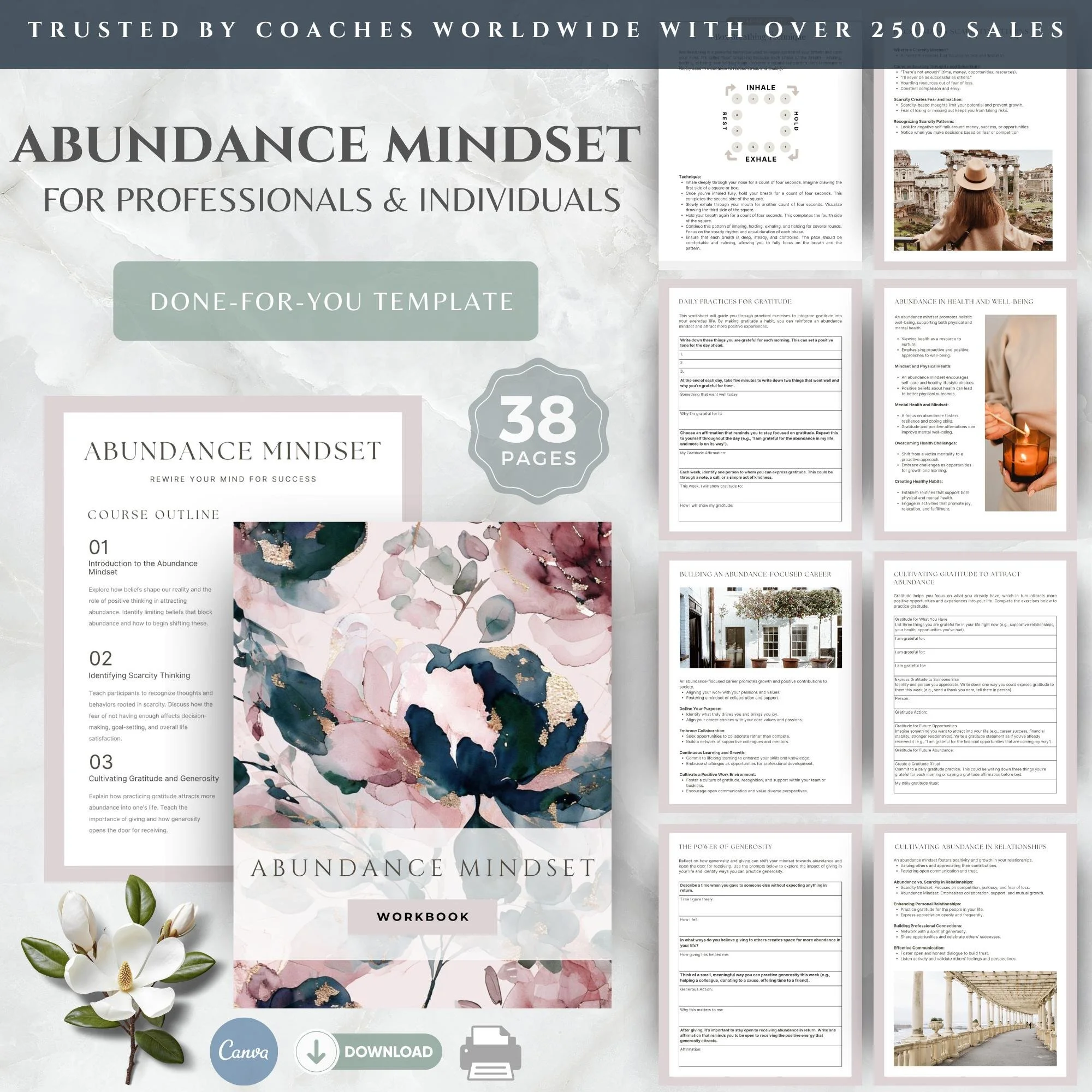Abundance Mindset Course Workbook