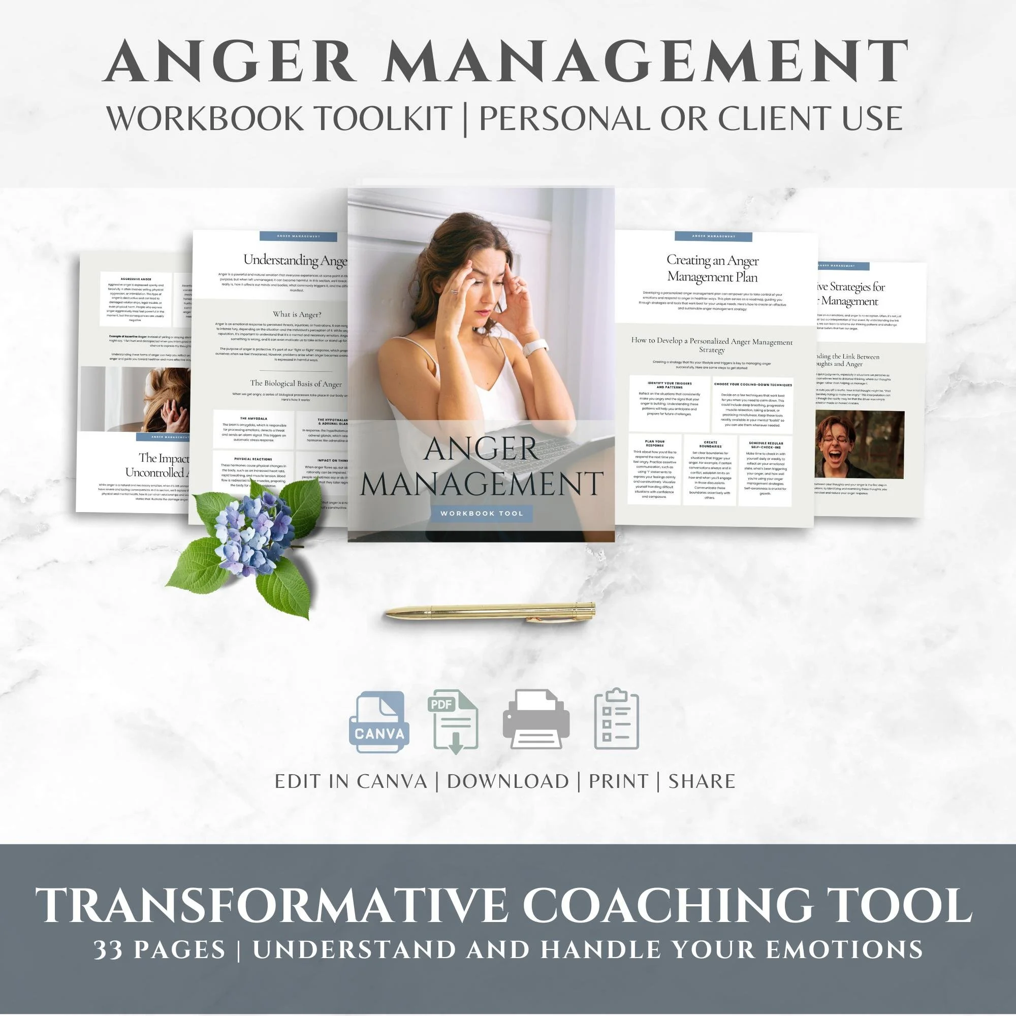 Anger Management Worksheets