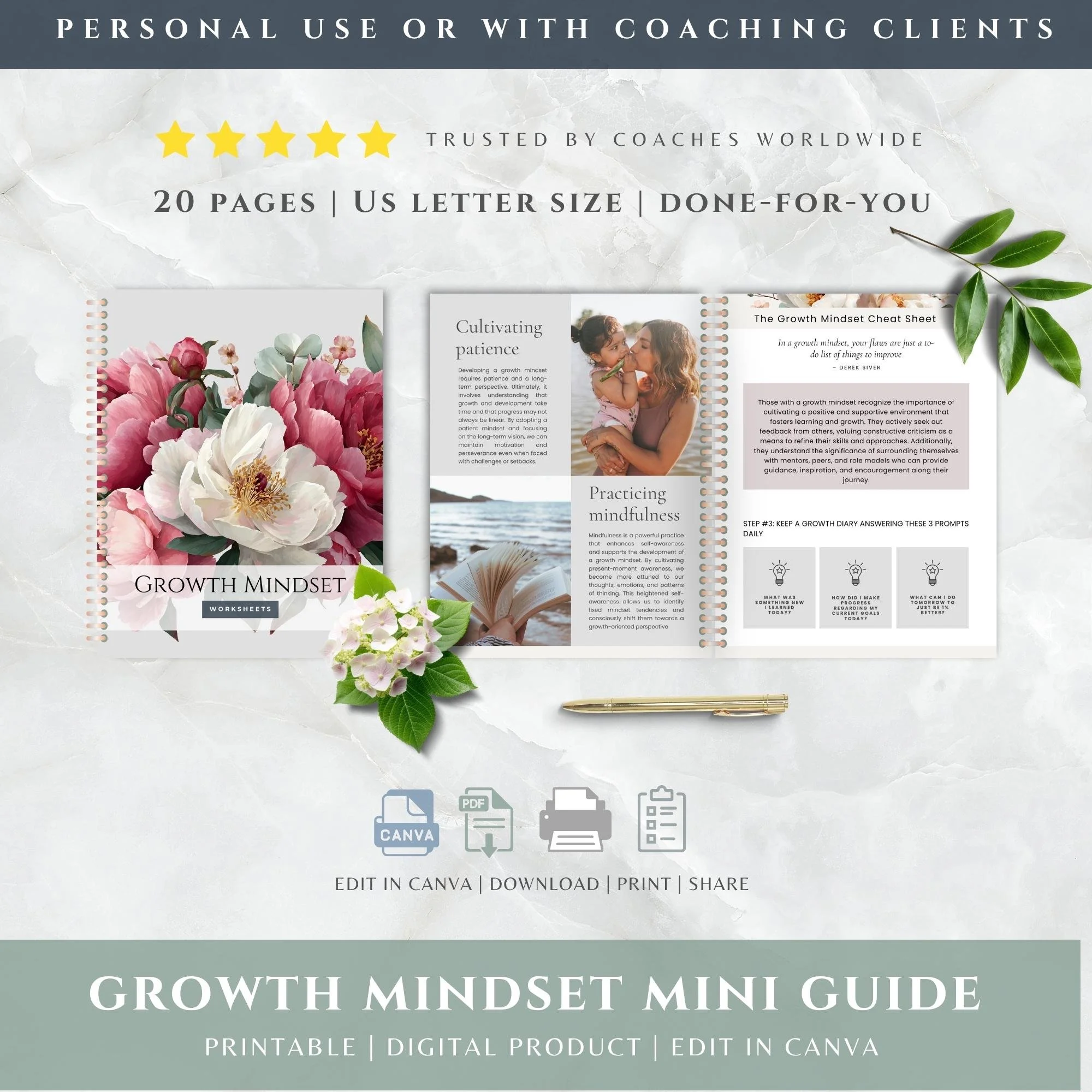 Growth Mindset Workbook