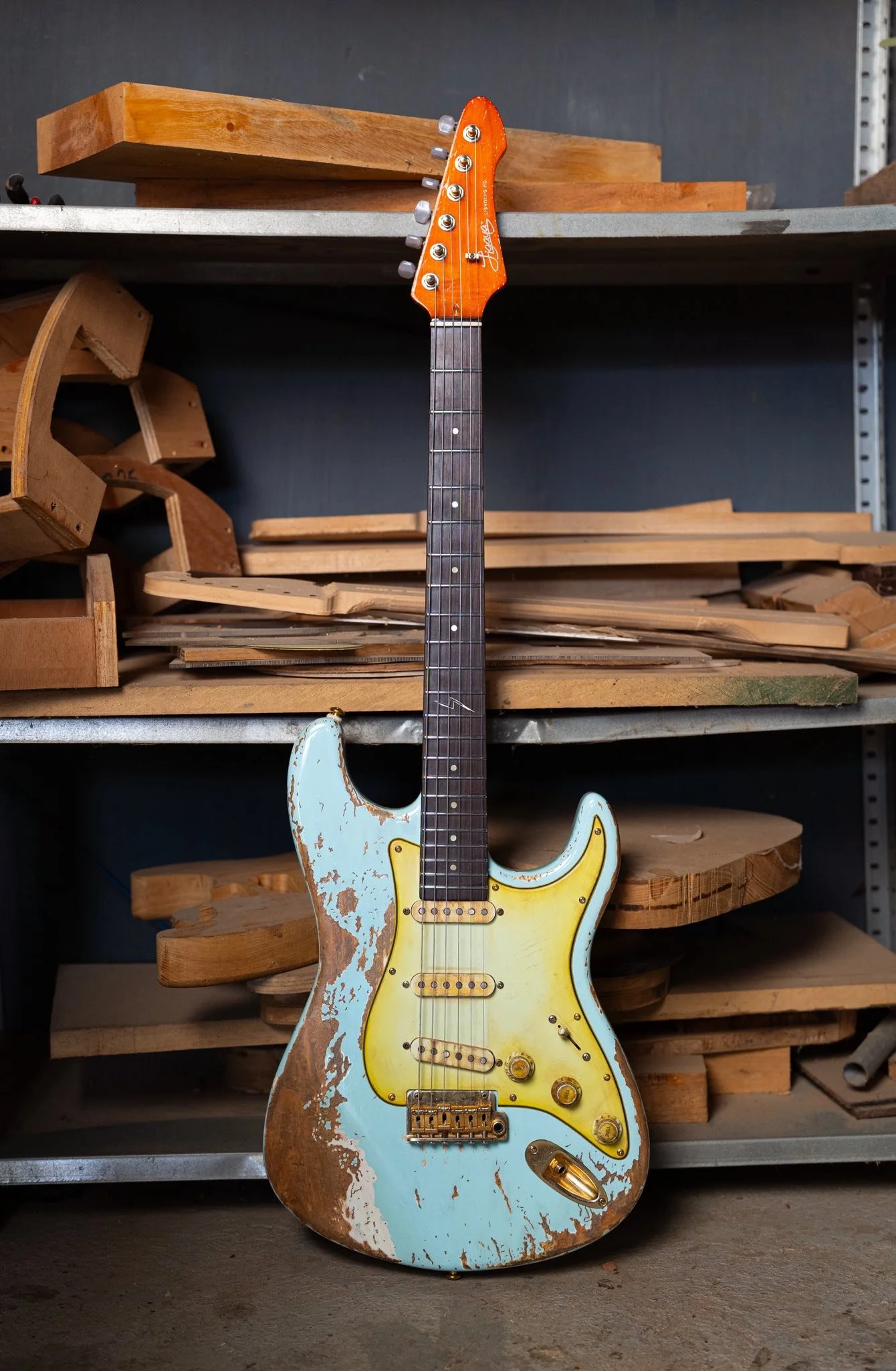 Lightning Kid Custom Artisan Bleu