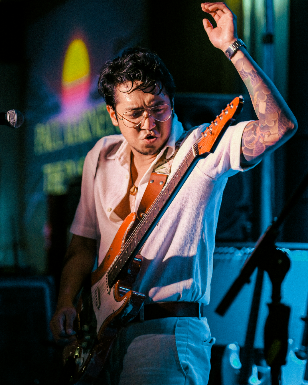 	
Paul Marney is Lightning Kid. Paul Marney's signature guitar launch with Ligaya Guitars.