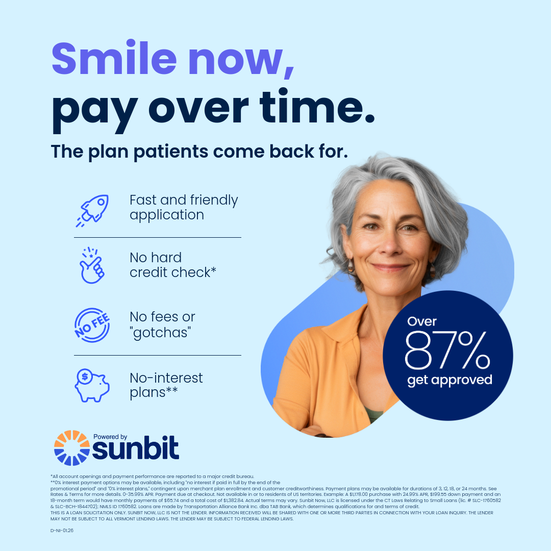 A promotional image provided by Sunbit to advertise their service.