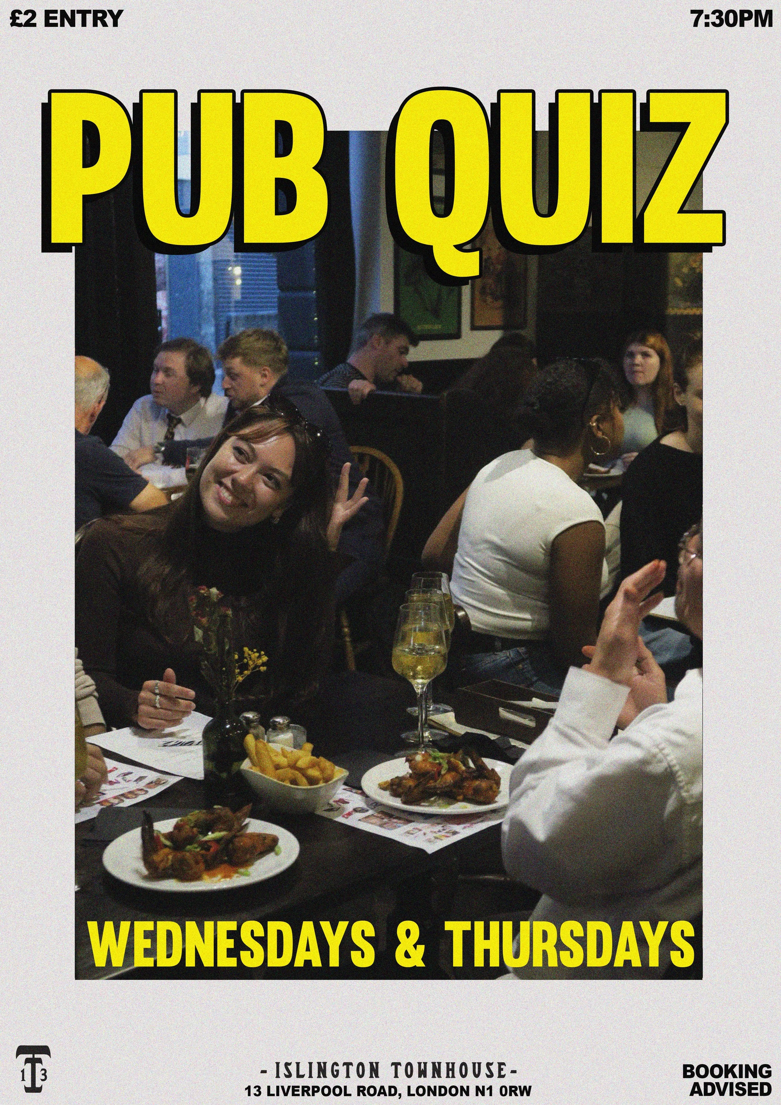Pub Quiz - Thursday