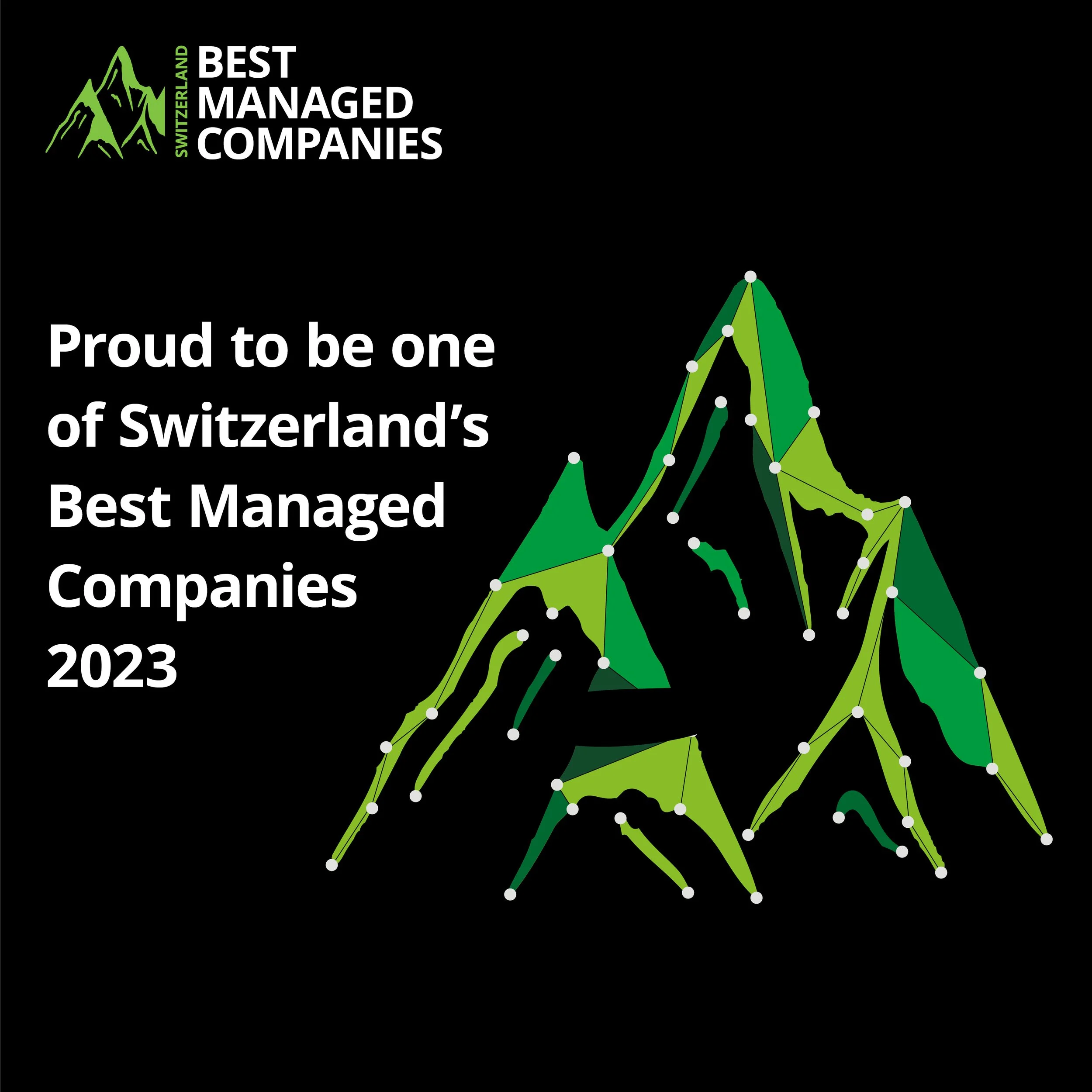 Auszeichnung „Switzerland’s Best Managed Companies“ 2023