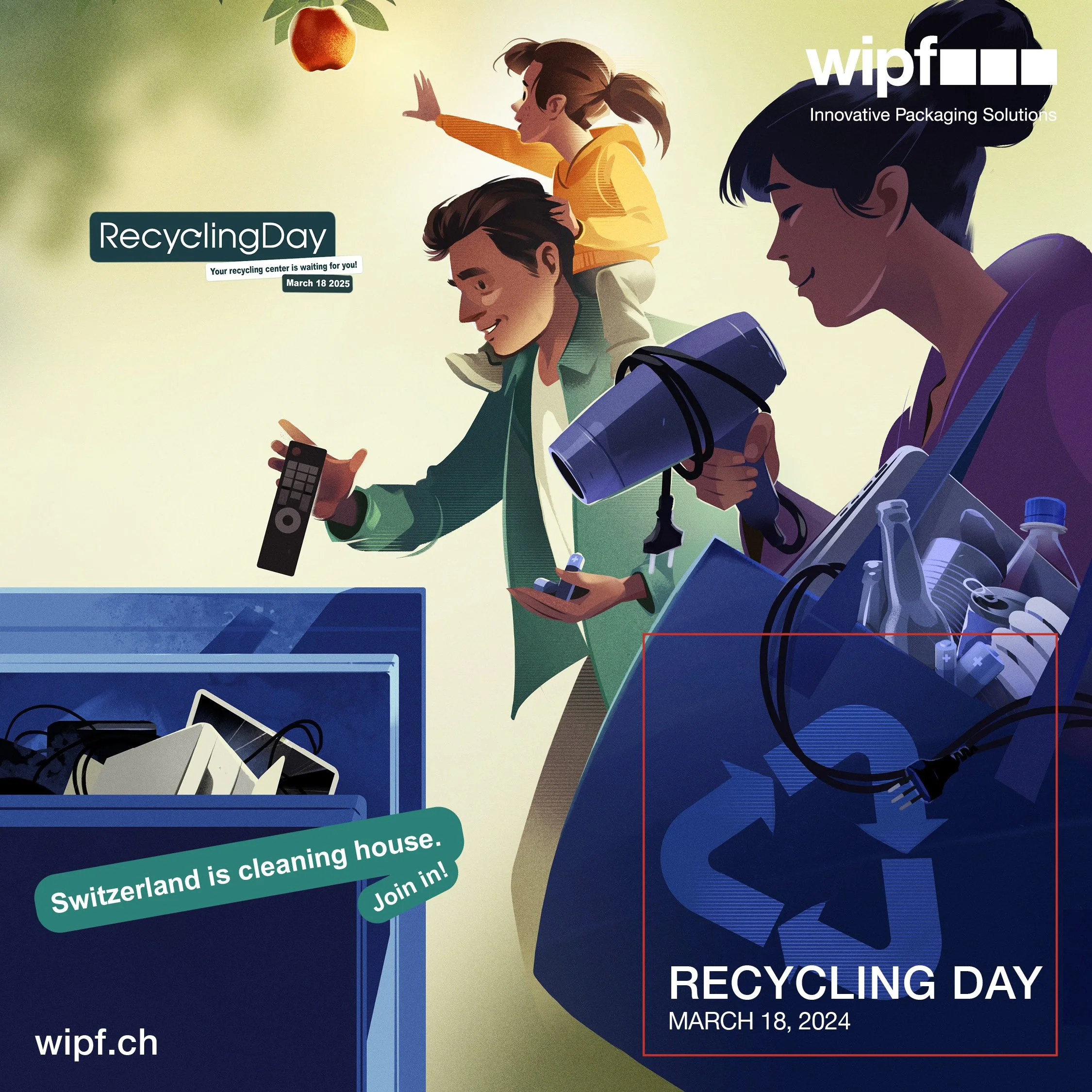 Zeit zum Ausmisten – am 18. März ist Recycling Day!