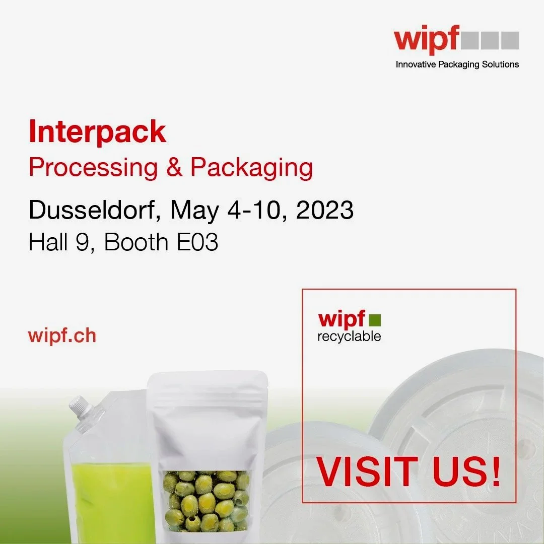 Monomaterial-Highlights von Wipf auf der Interpack 2023