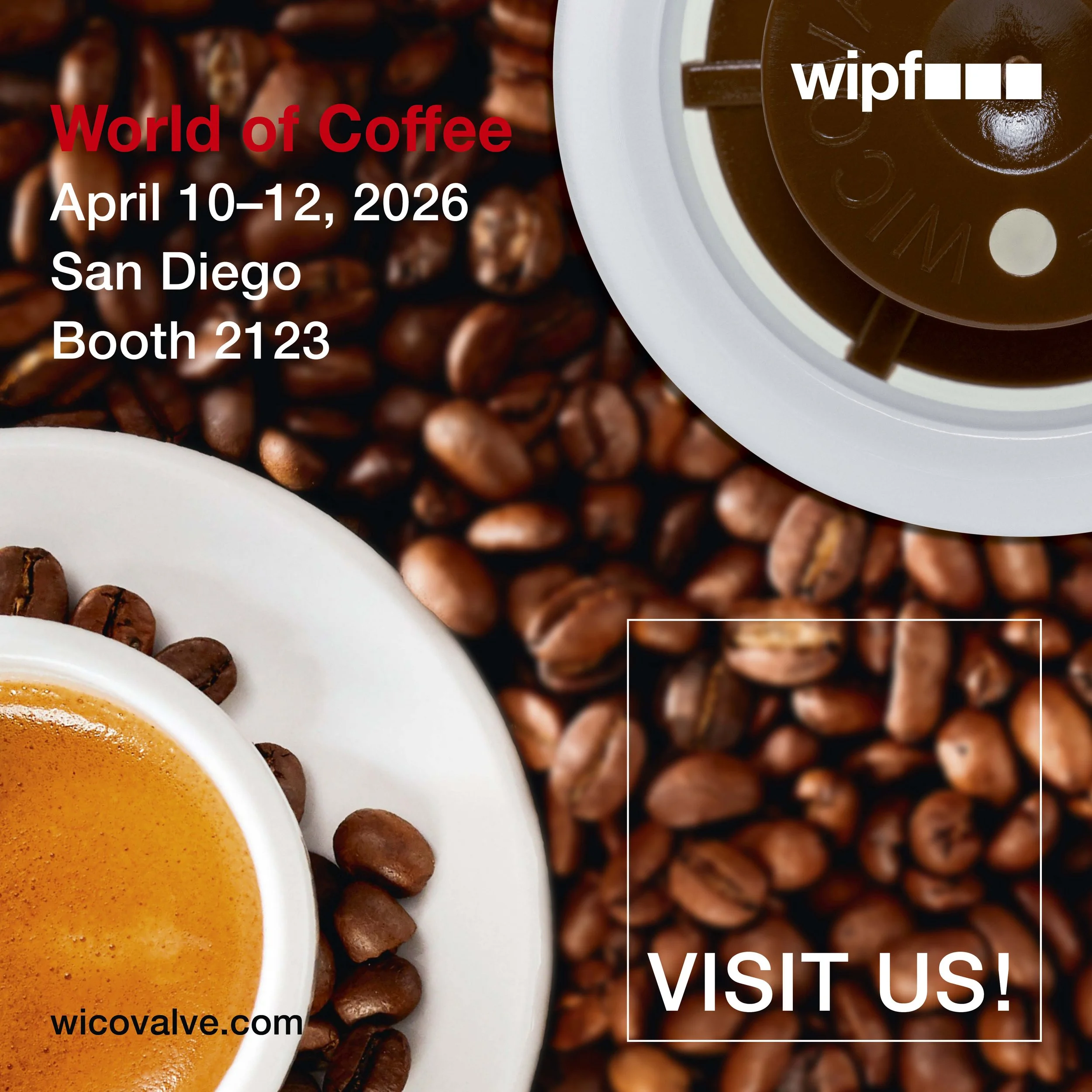Wipf AG an der World of Coffee San Diego 2026