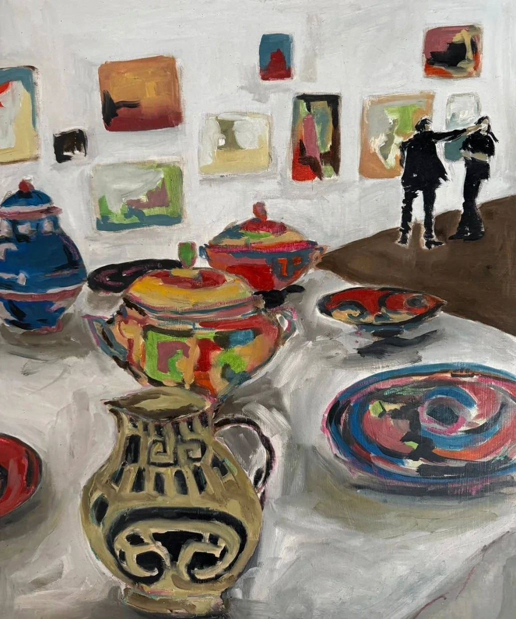Gallery Trip | 50x40 | oil on board

My favourite table at the Art Gallery of NSW.