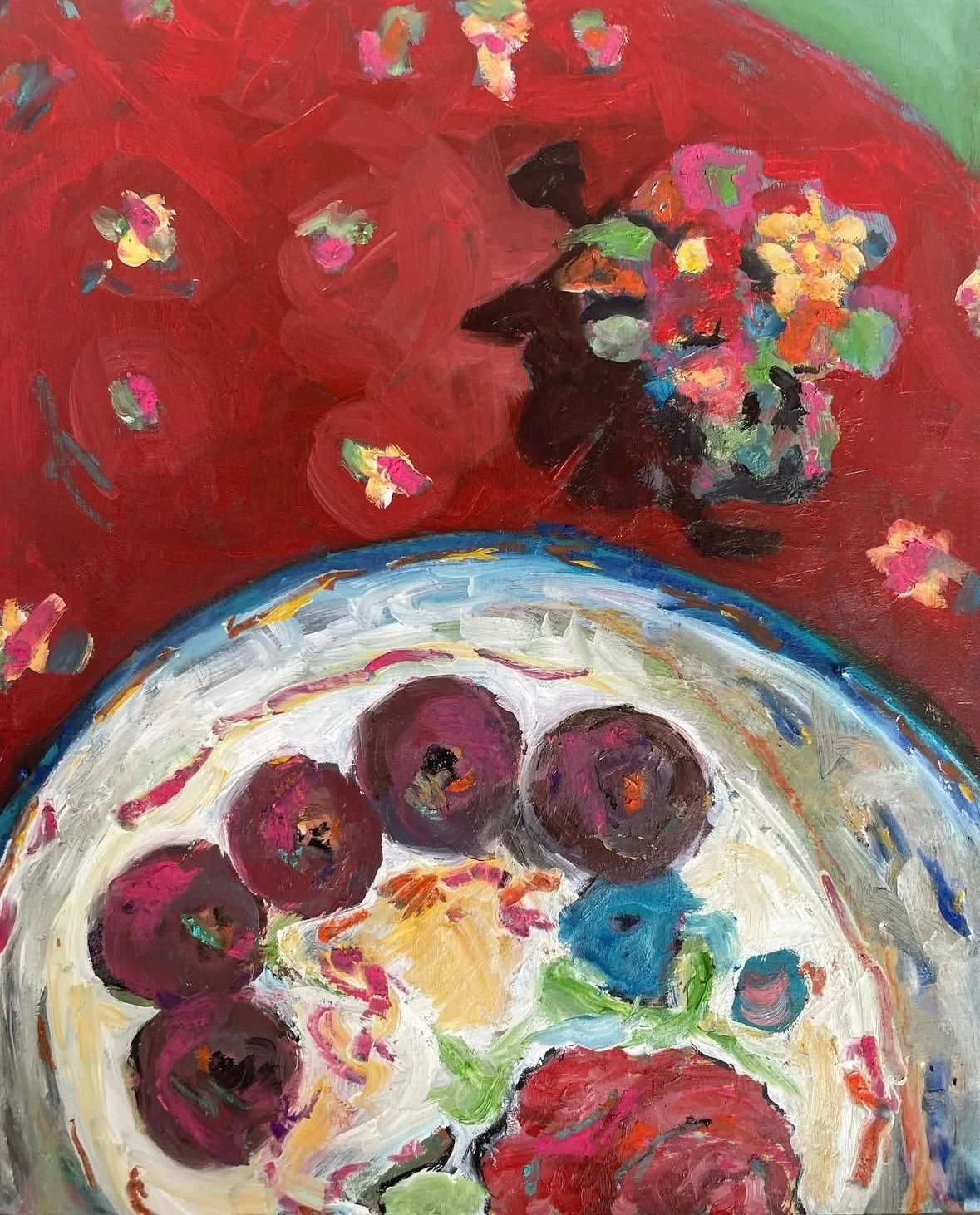 Summer Plums | 25x20 | oil on board

Summer bounty.