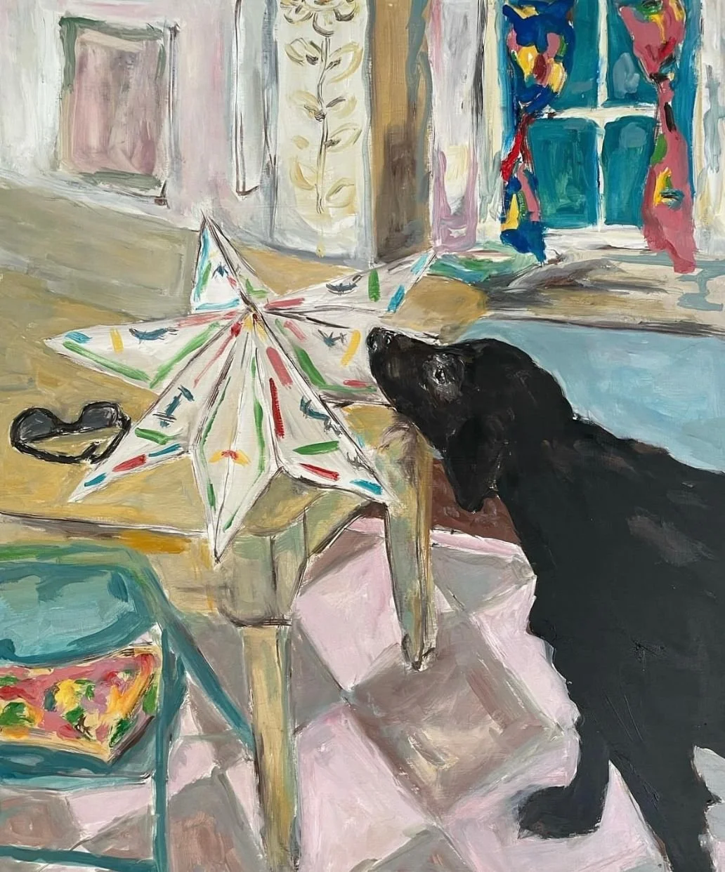 Star Boy | 50 x 40 | Oil on Board

BeppO, a big paper star lantern, and Jack’s sunglasses, it felt like an iconic moment.