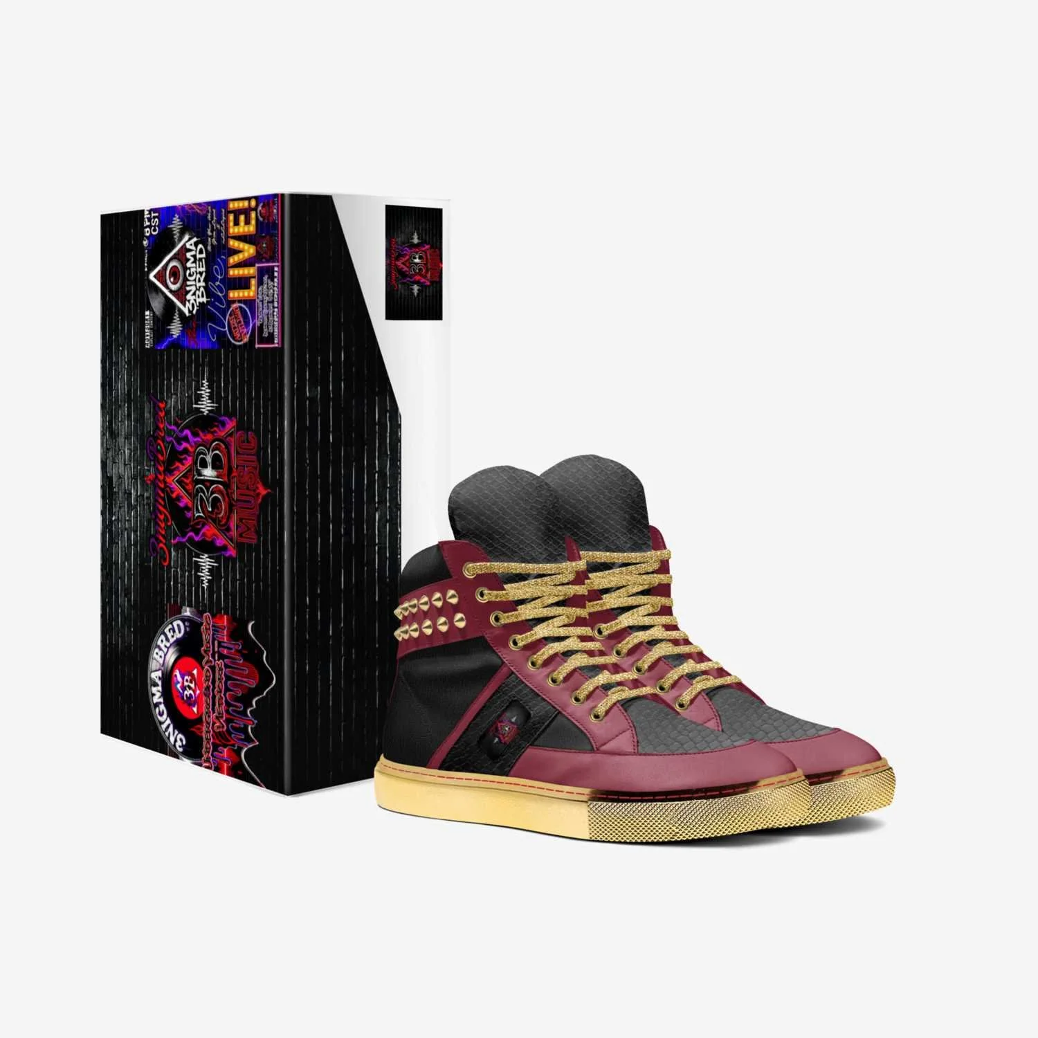 3NIGMA BRED - Urban Spike High-Top (LIMITED EDITION)