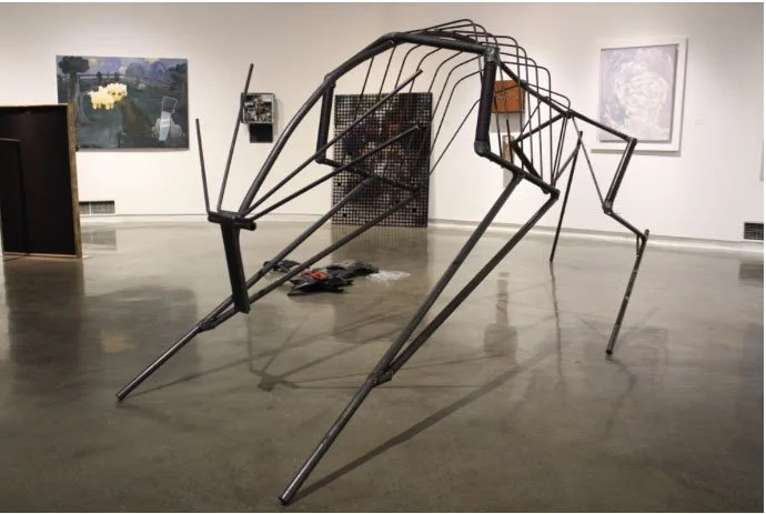 Beast of Burden: Dartmouth Gallery
Welded steel rod and pipe, 6' x 4' x 14'