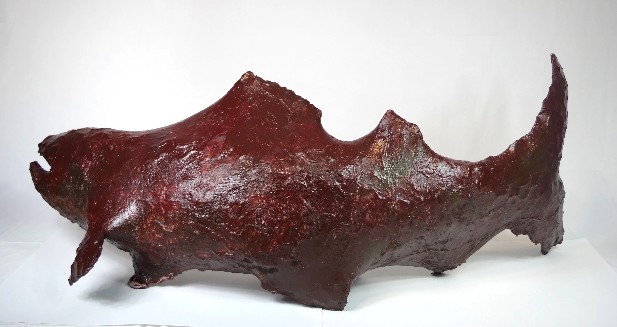 Foundations: oil paint, wax, nylon over wire