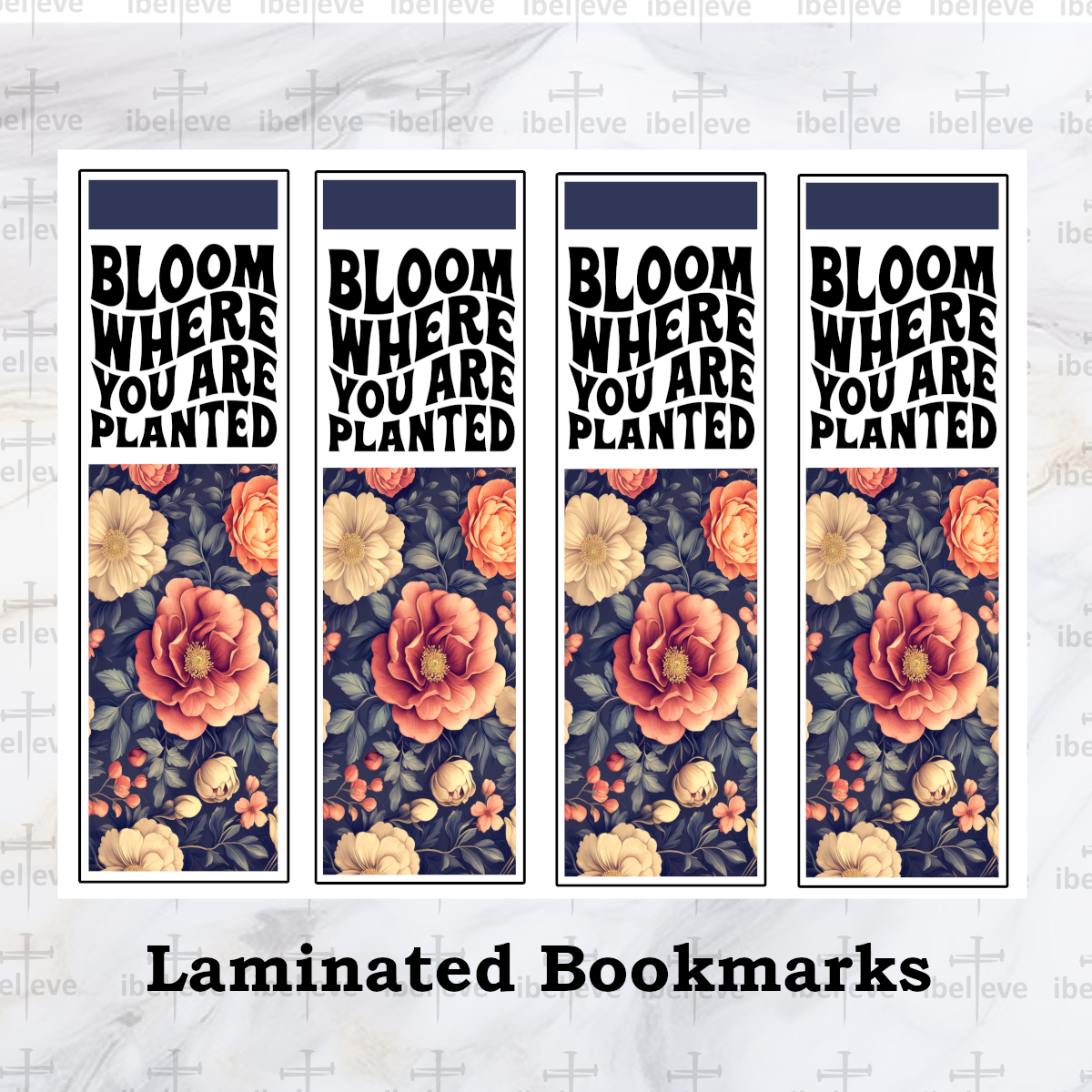 Bloom Where You Are Planted Bookmarks .png