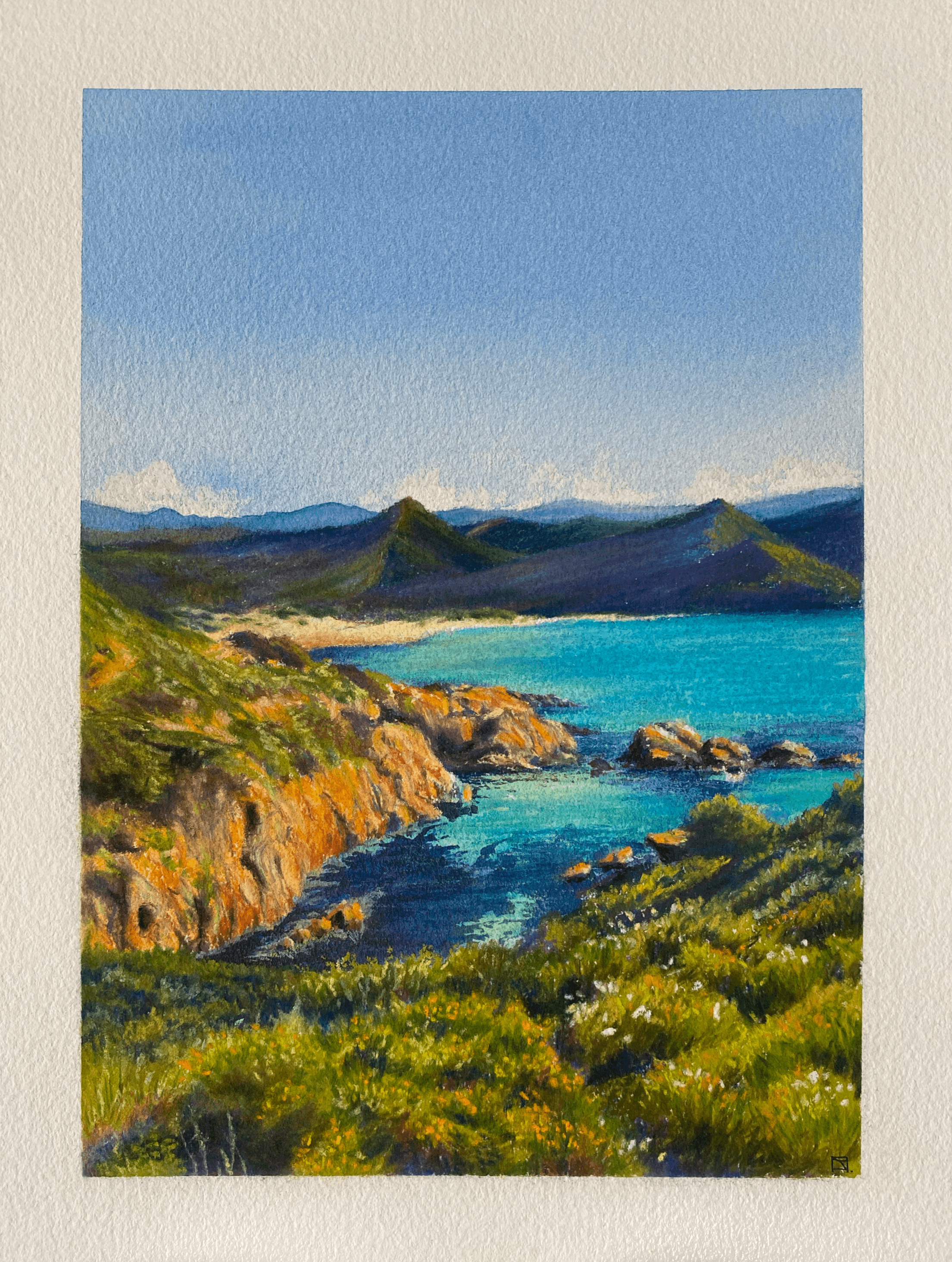 OEUVRE ORIGINALE : L'OSTRICONI (VENDUE)