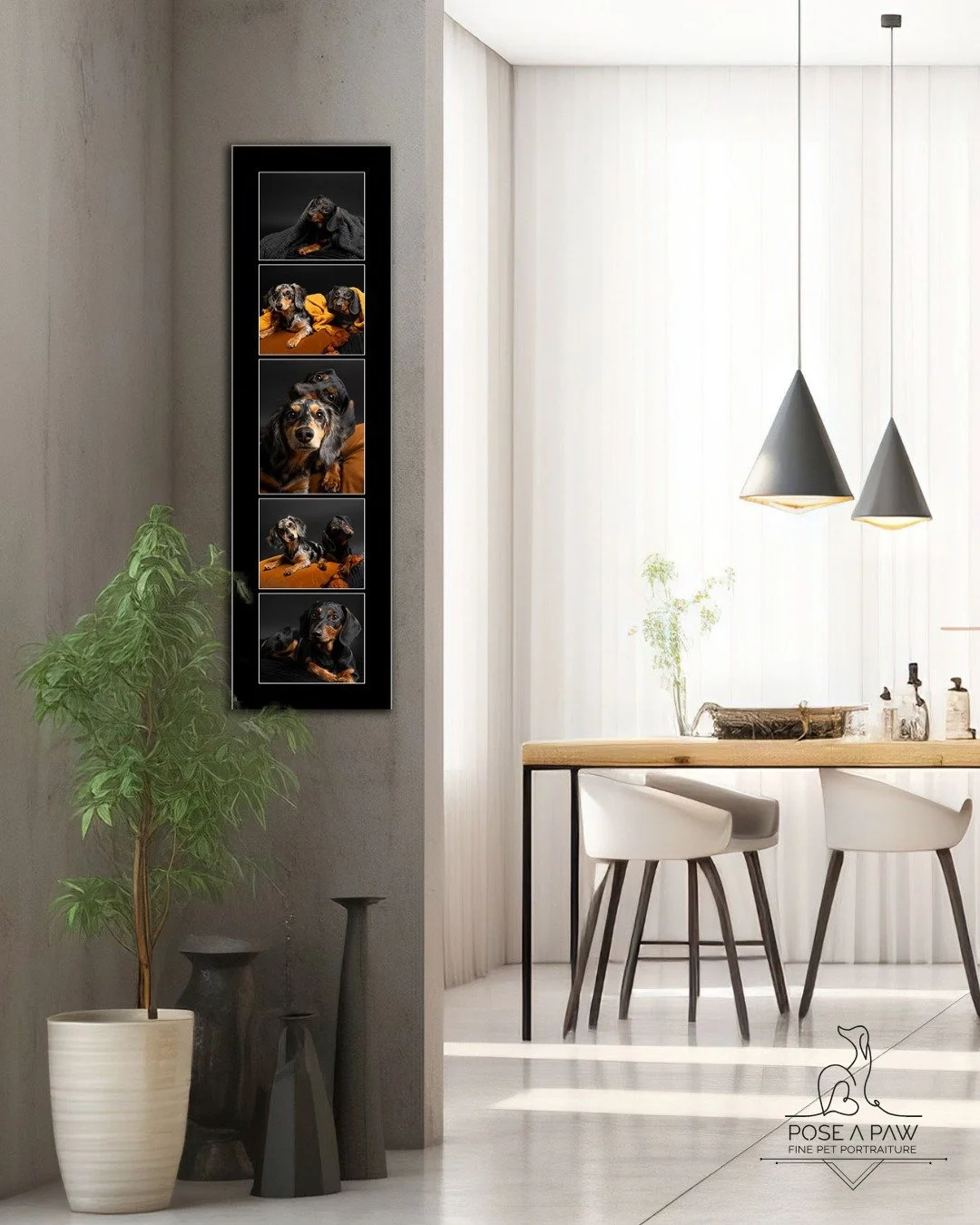 When choosing where your PAWrtrait will live, think less about walls and more about moments. The hallway you always pass. The nook where they used to nap. The space that already feels like them.

Art feels most at home where love lingers longest.

#P