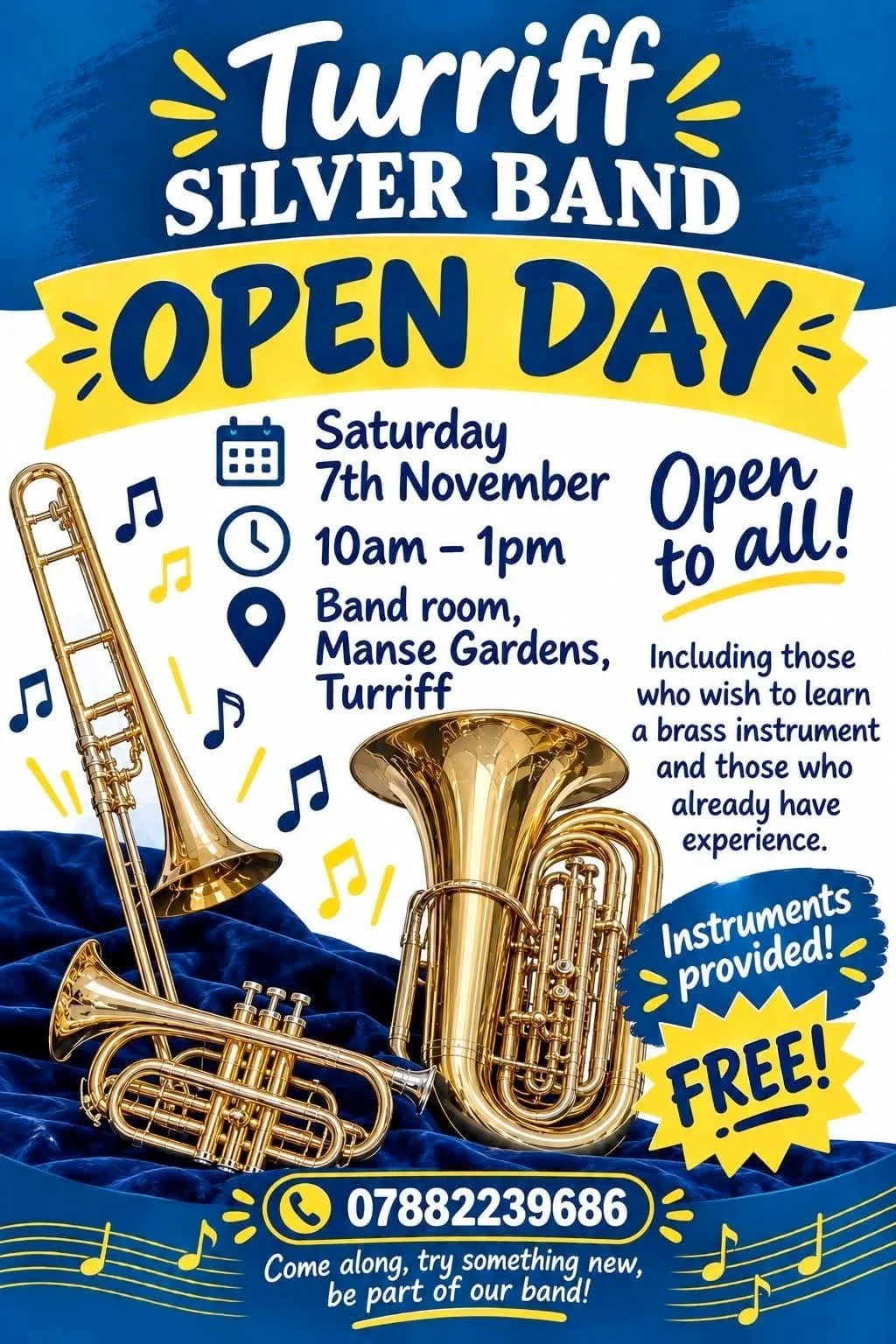 Turriff Silver Band open day