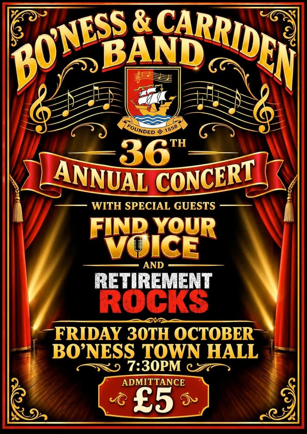 Bo'ness & Carriden Band annual concert